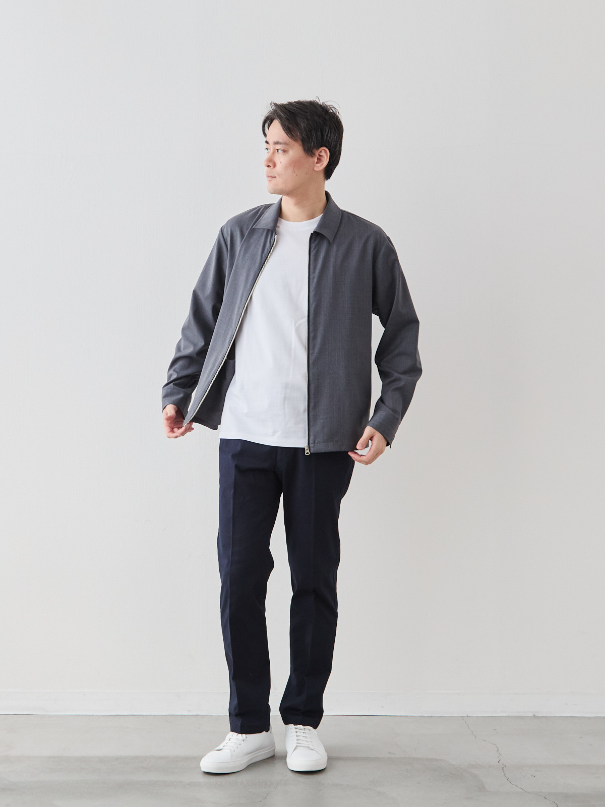 モデル 181cm 71kg サイズ L