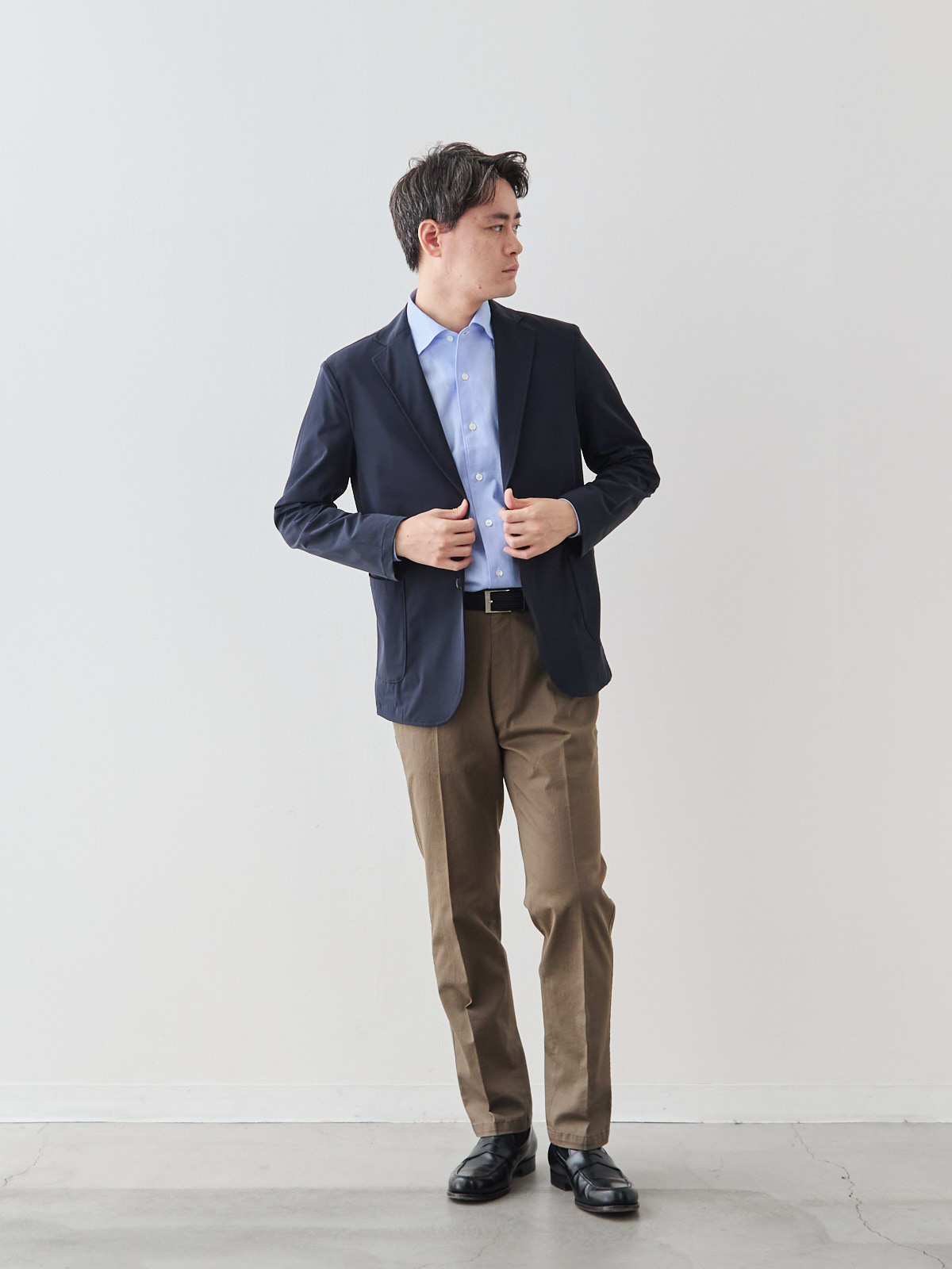 モデル 181cm 71kg サイズ L