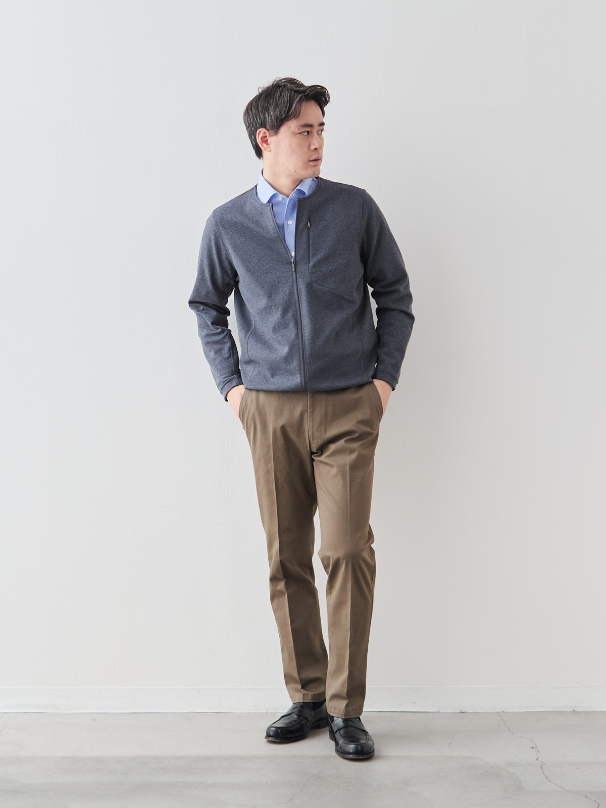 モデル 181cm 71kg サイズ L