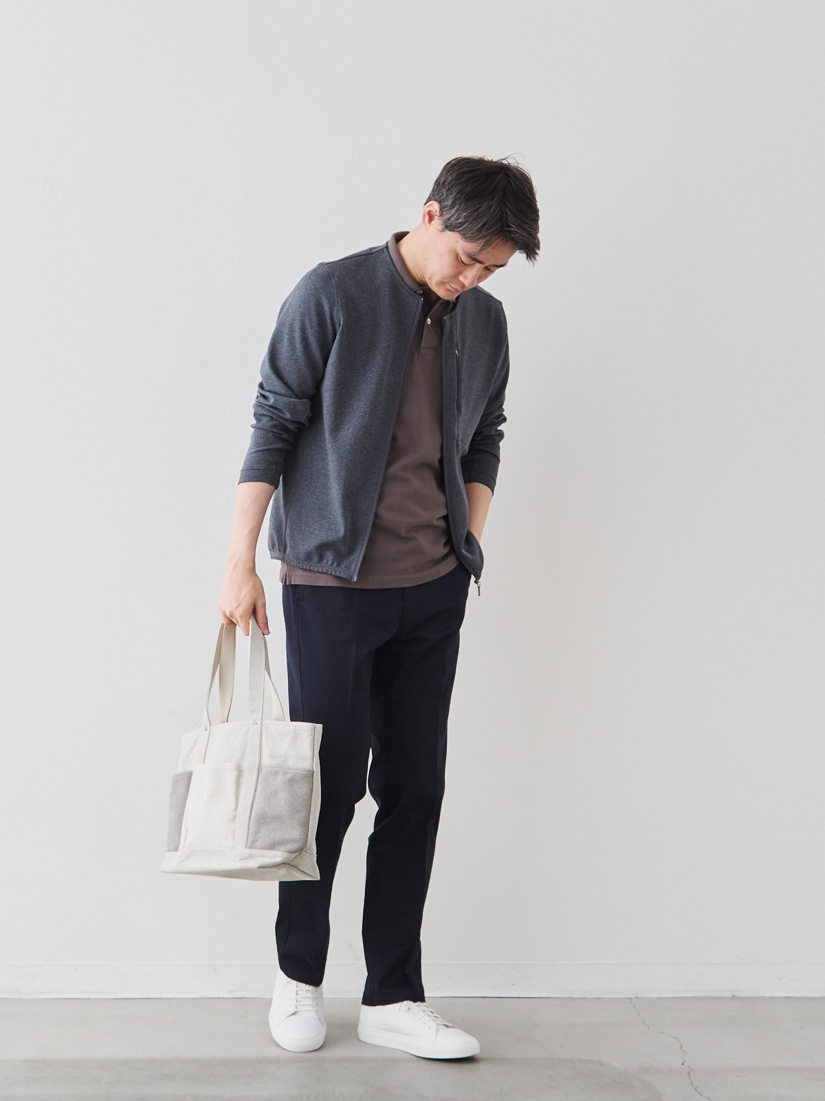 モデル 181cm 71kg サイズ L