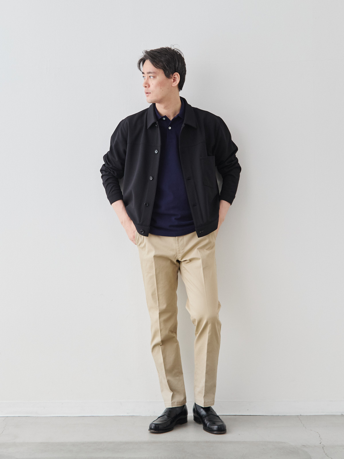 モデル 181cm 71kg サイズ L