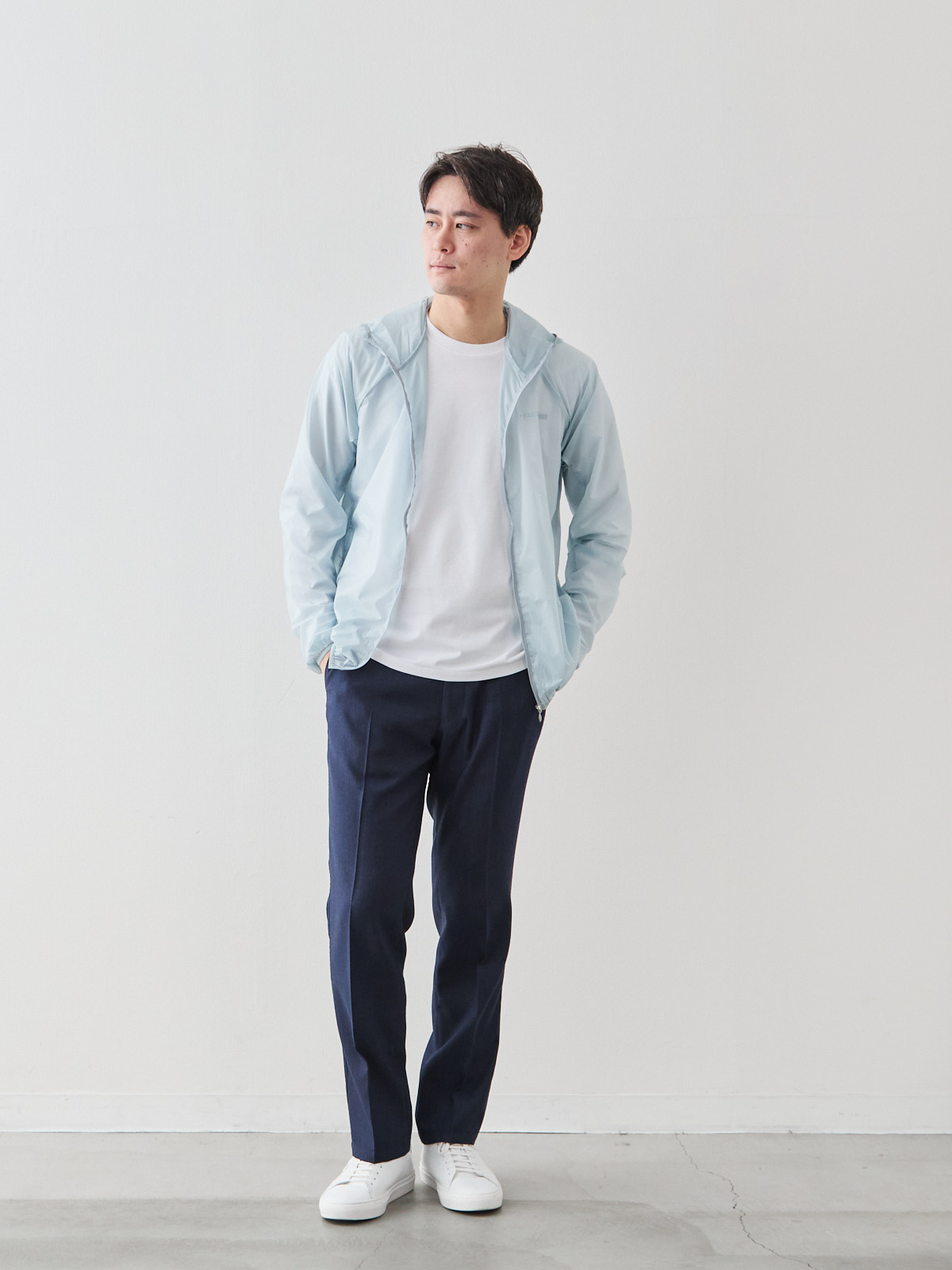 モデル 181cm 71kg サイズ L