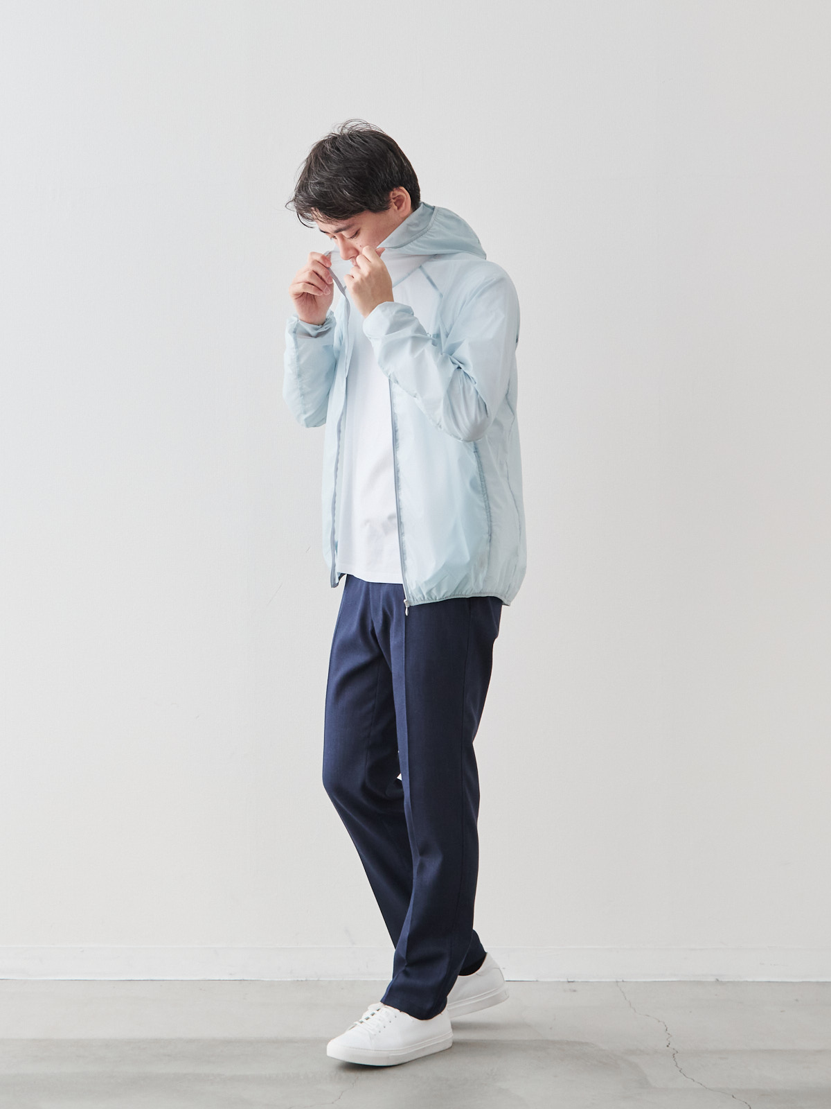 モデル 181cm 71kg サイズ L