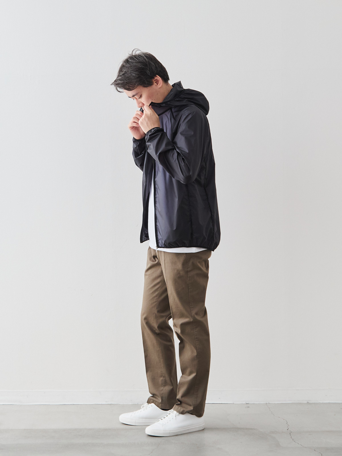 モデル 181cm 71kg サイズ L