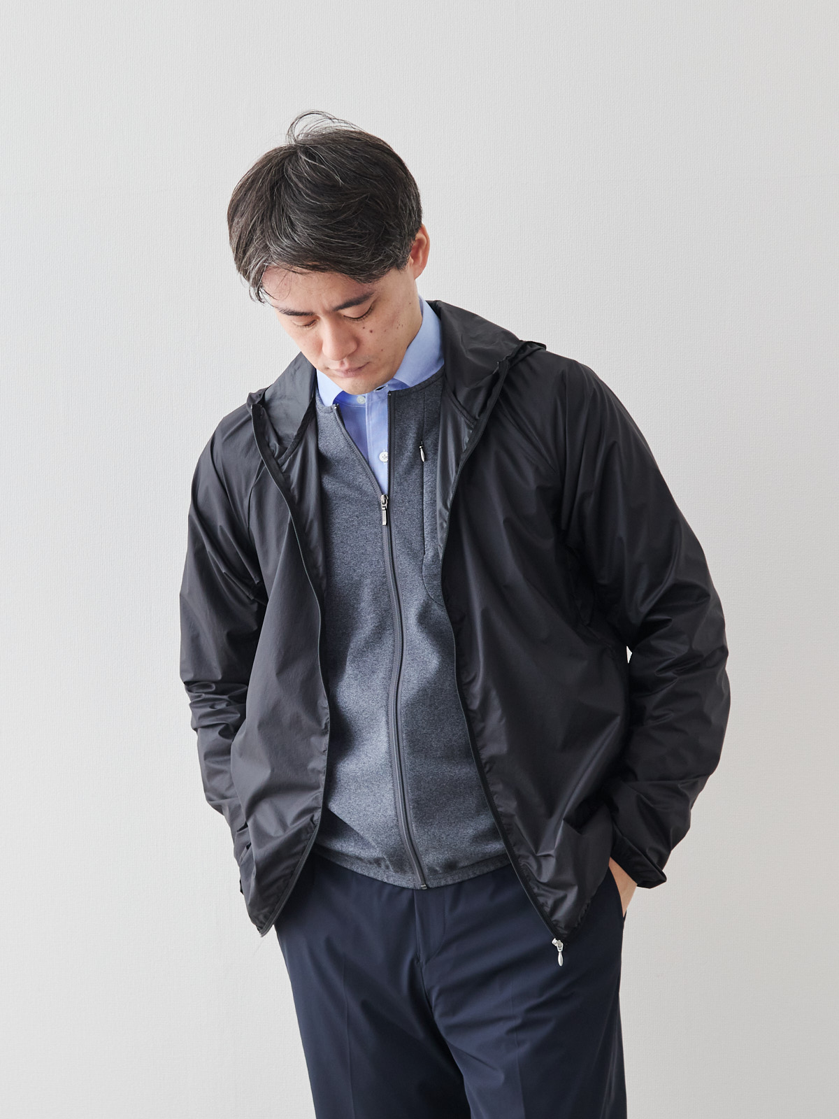 モデル 181cm 71kg サイズ L