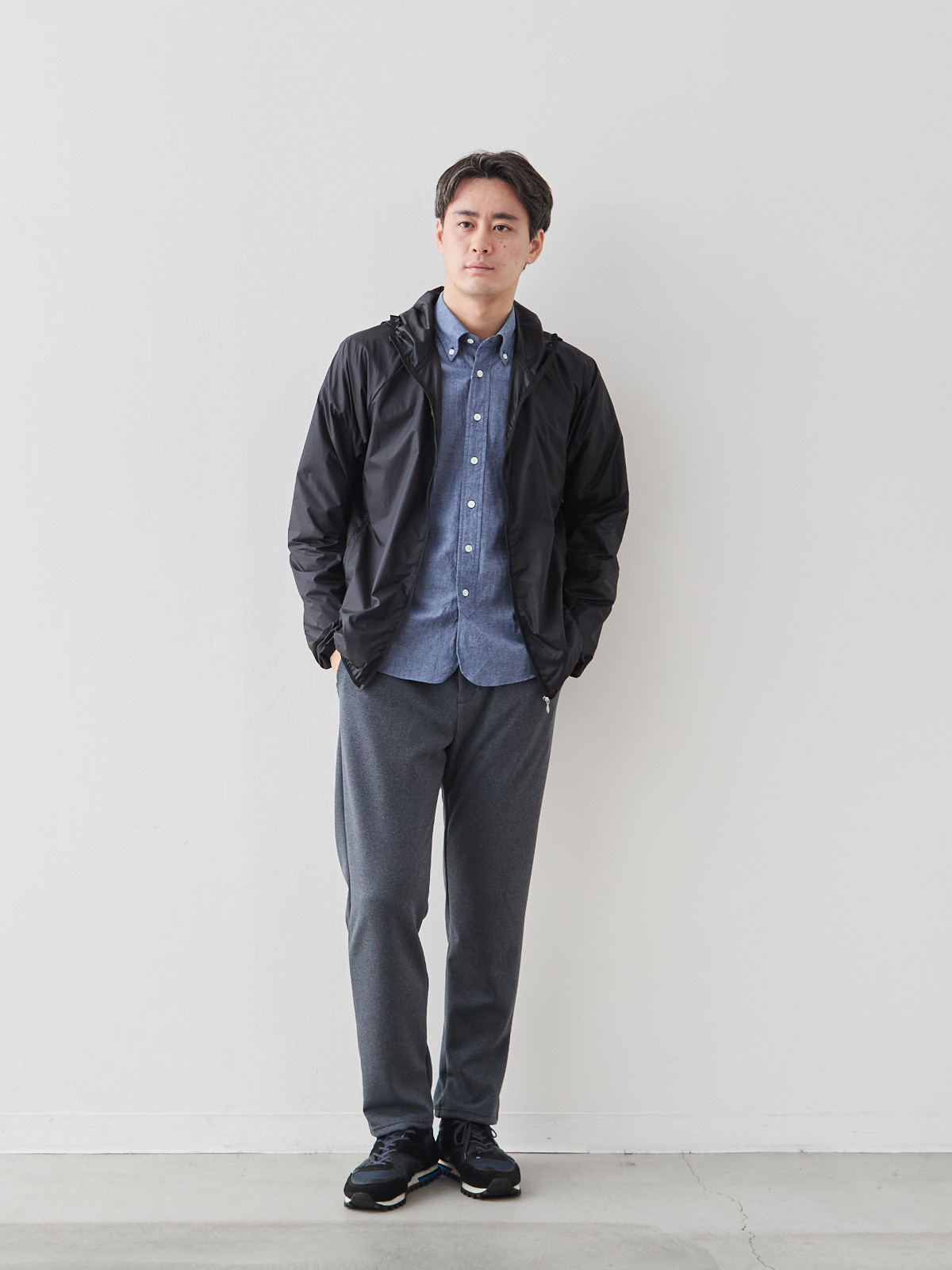 モデル 181cm 71kg サイズ L