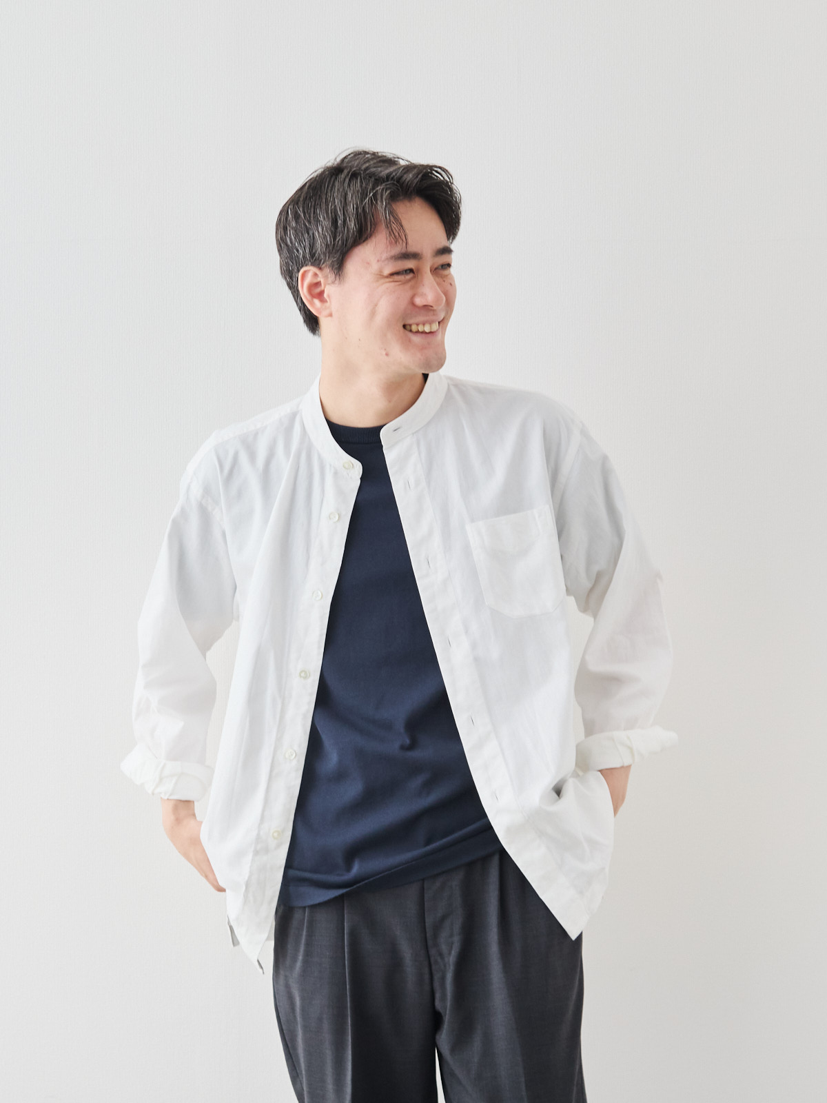 モデル 181cm 71kg サイズ L