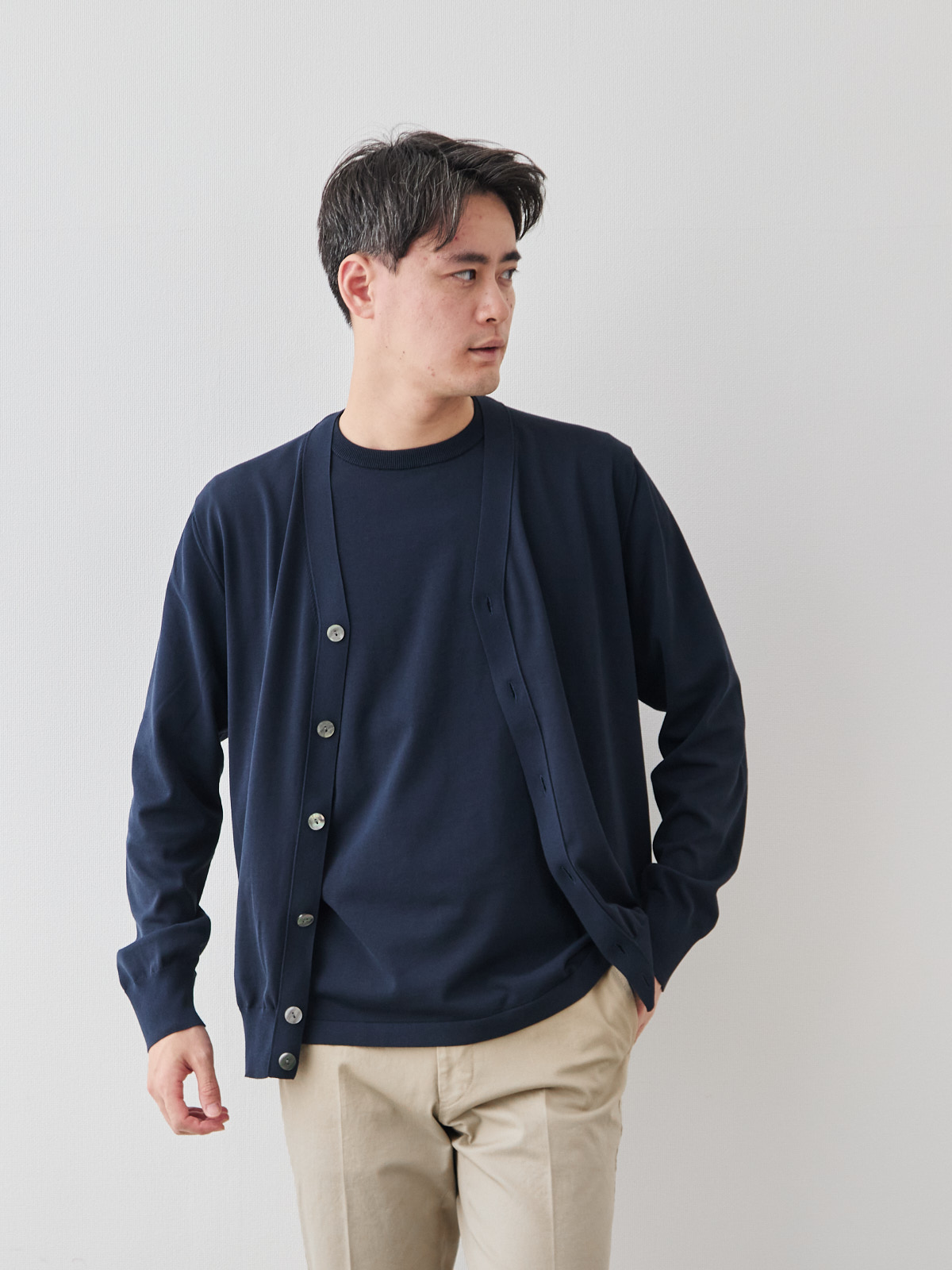 モデル 181cm 71kg サイズ L