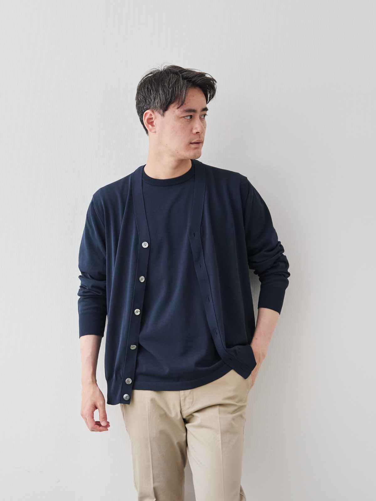 モデル 181cm 71kg サイズ L