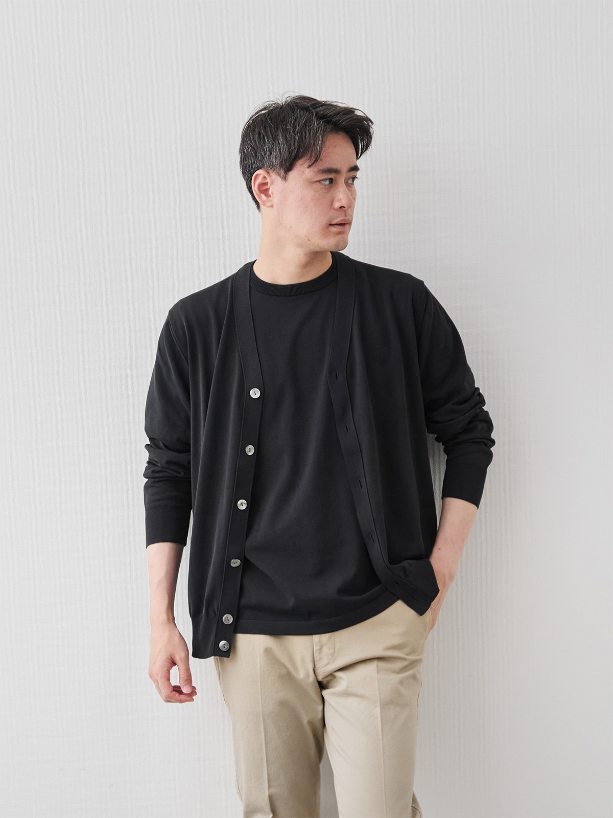 モデル 181cm 71kg サイズ L