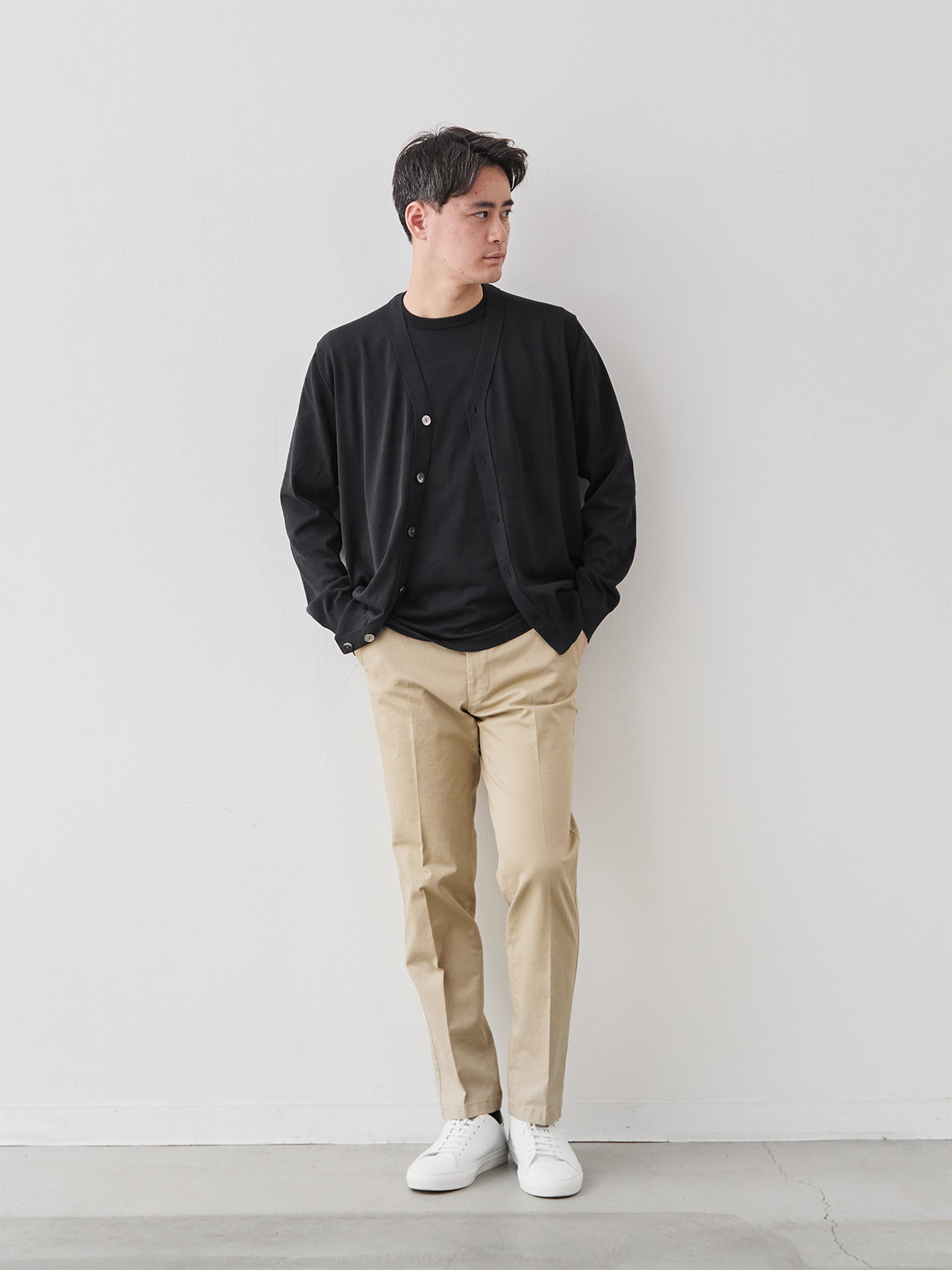 モデル 181cm 71kg サイズ L