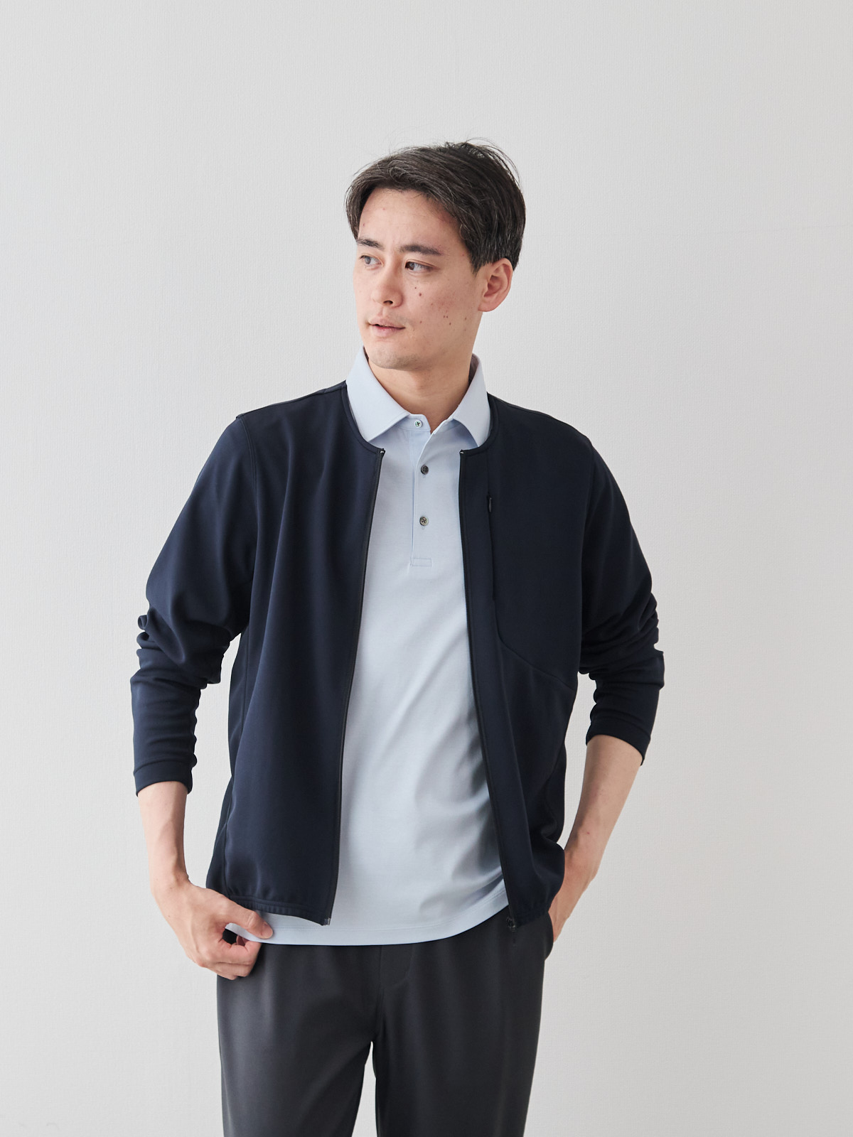 モデル 181cm 71kg サイズ L