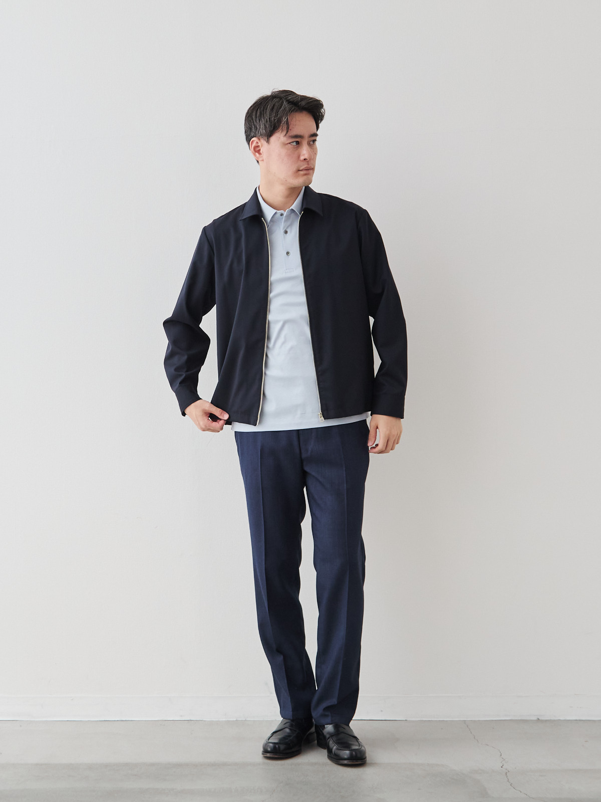 モデル 181cm 71kg サイズ L