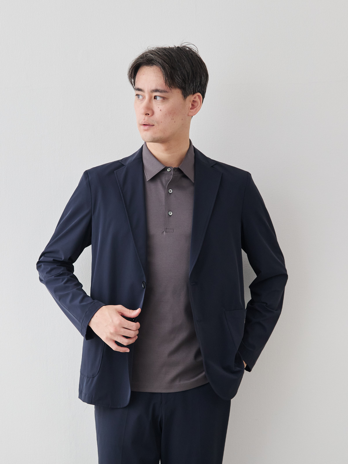 モデル 181cm 71kg サイズ L