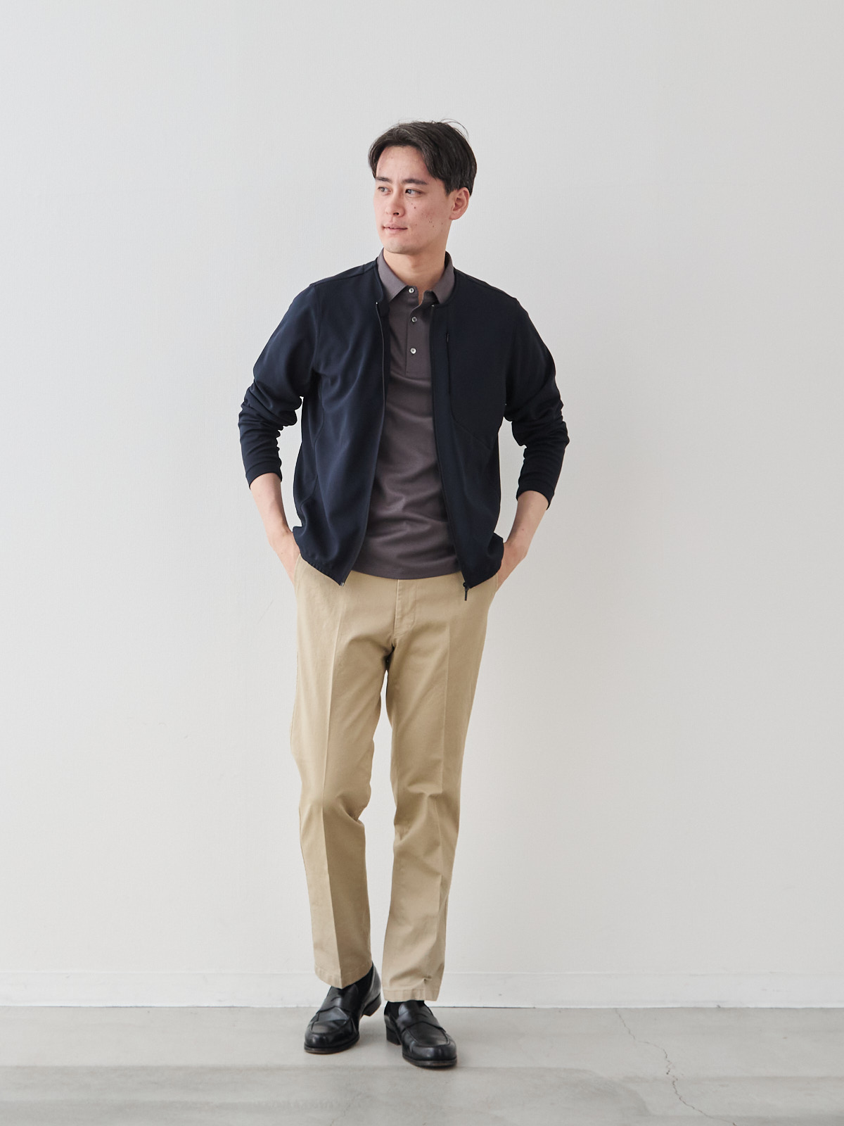 モデル 181cm 71kg サイズ L