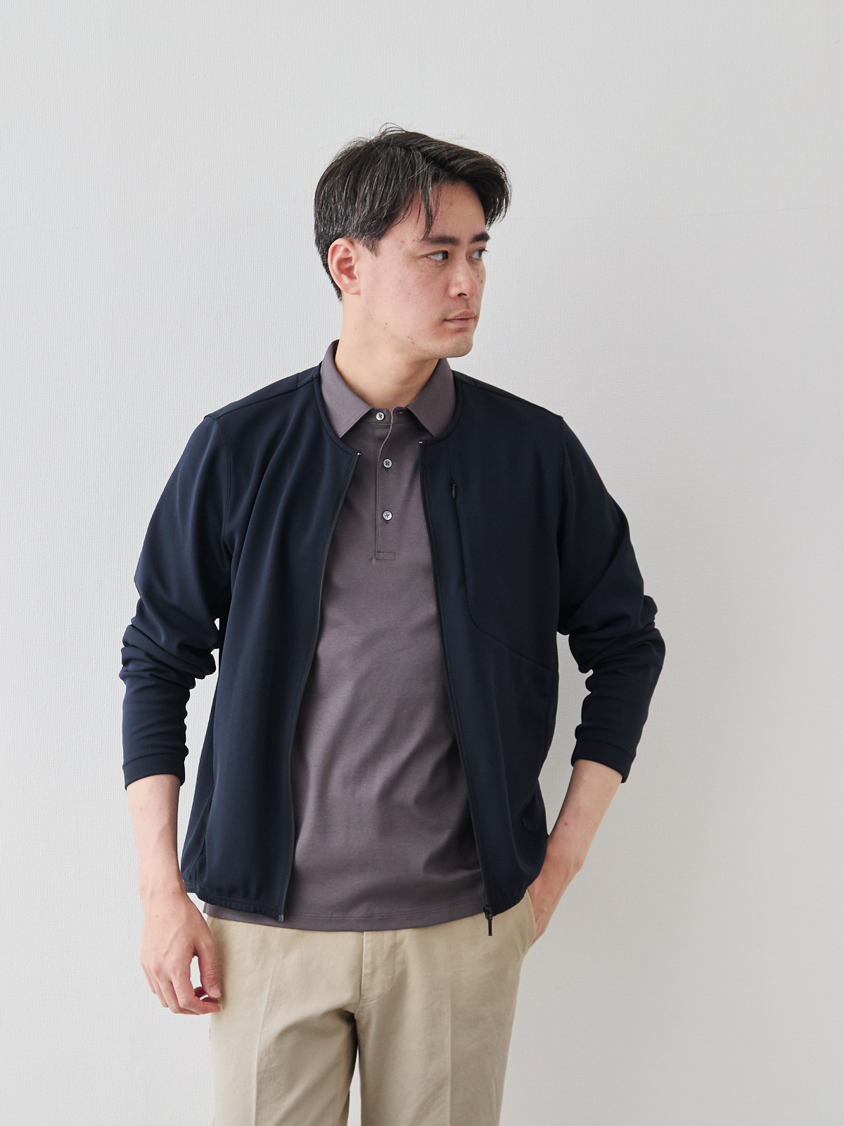 モデル 181cm 71kg サイズ L