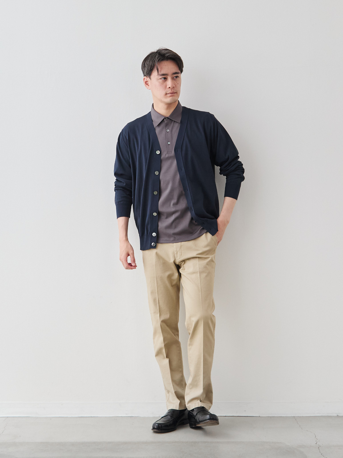 モデル 181cm 71kg サイズ L