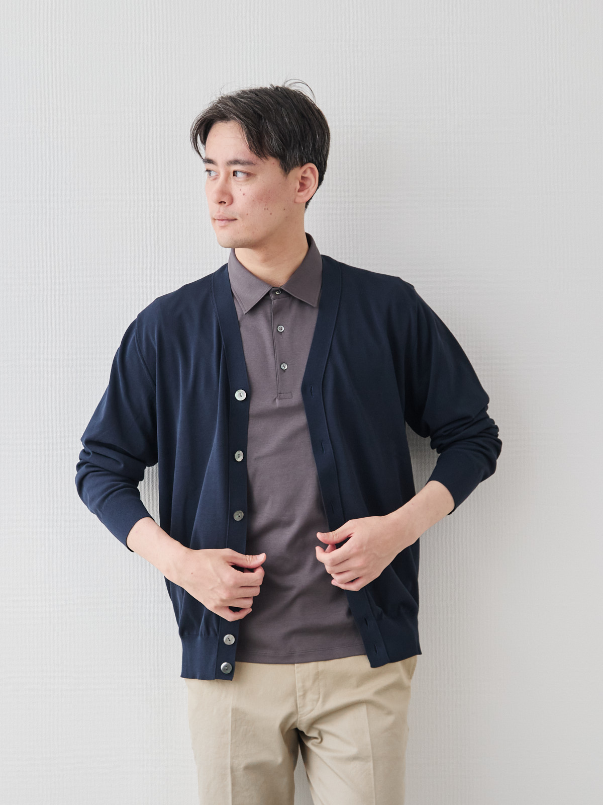 モデル 181cm 71kg サイズ L