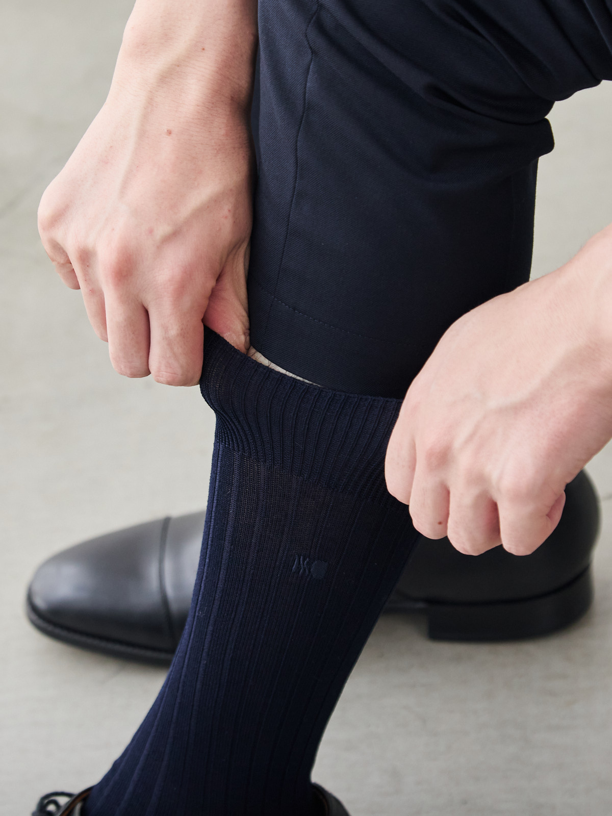 DEOEST® 30秒リフレッシュビジネスソックス/ネイビー