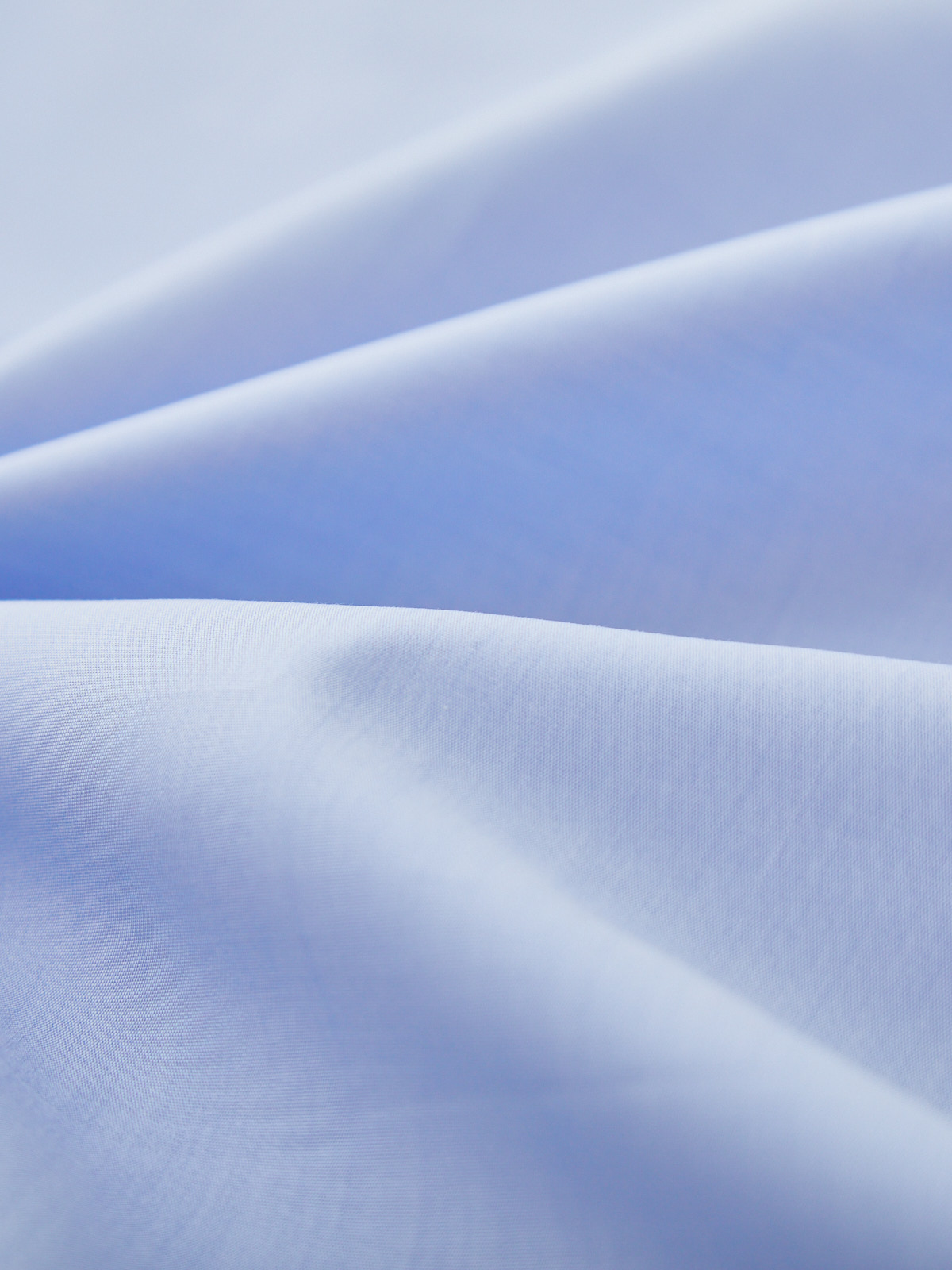 HITOYOSHI × 浜松TEXTILE 身体を起点につくる美しいオーダーシャツ/平織(ブロード)/サックス