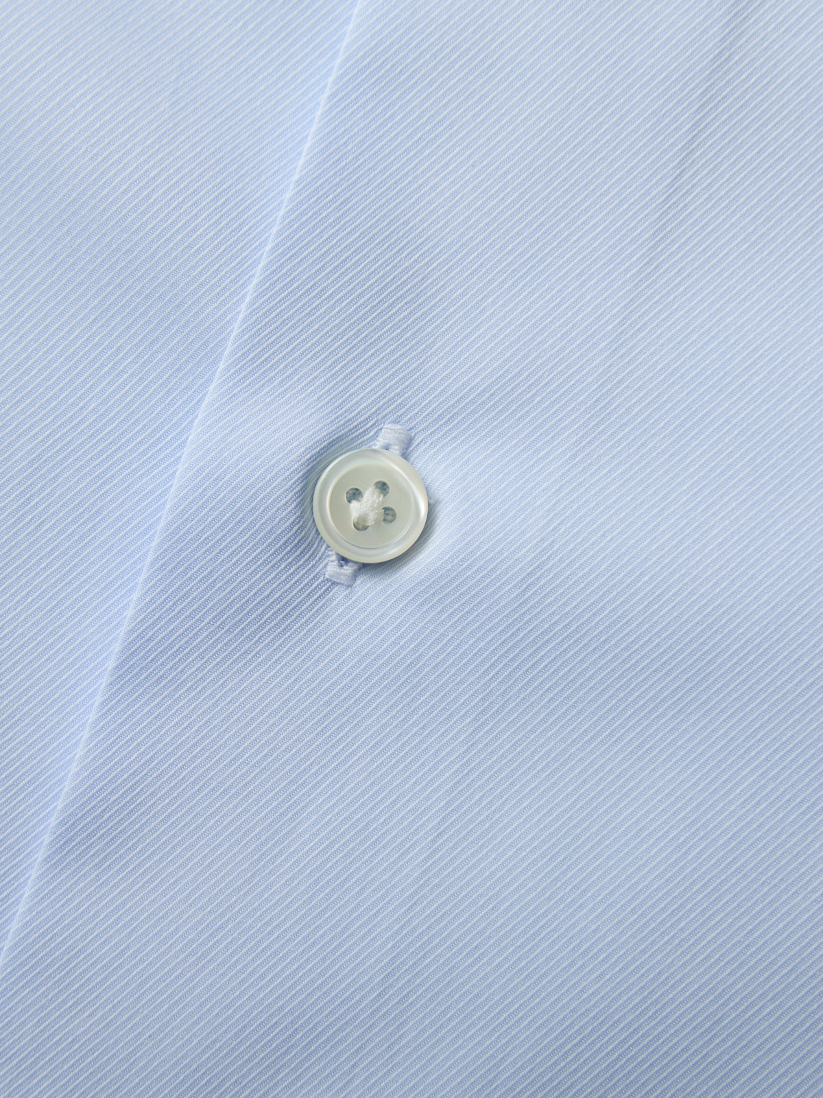 HITOYOSHI × 浜松TEXTILE 身体を起点につくる美しいオーダーシャツ/平織(ブロード)/サックス ※別生地