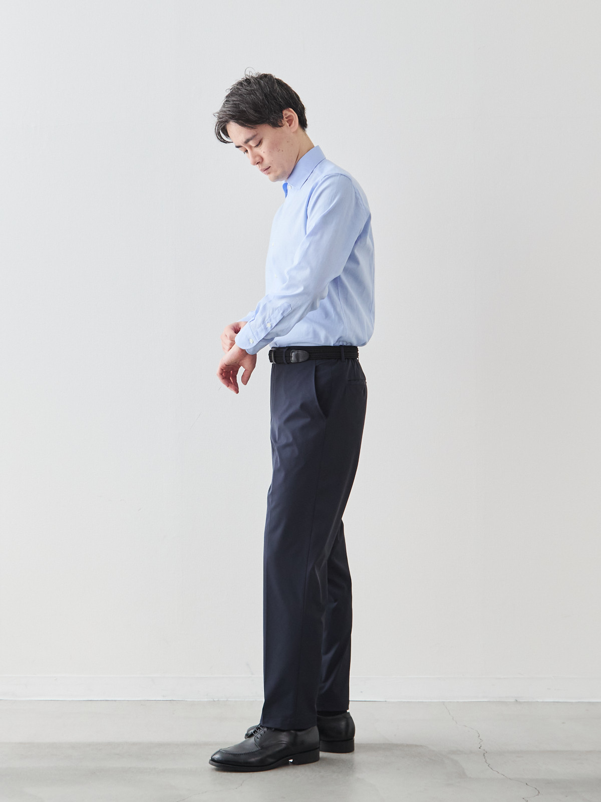 モデル 181cm 71kg ウエスト82cm サイズ L