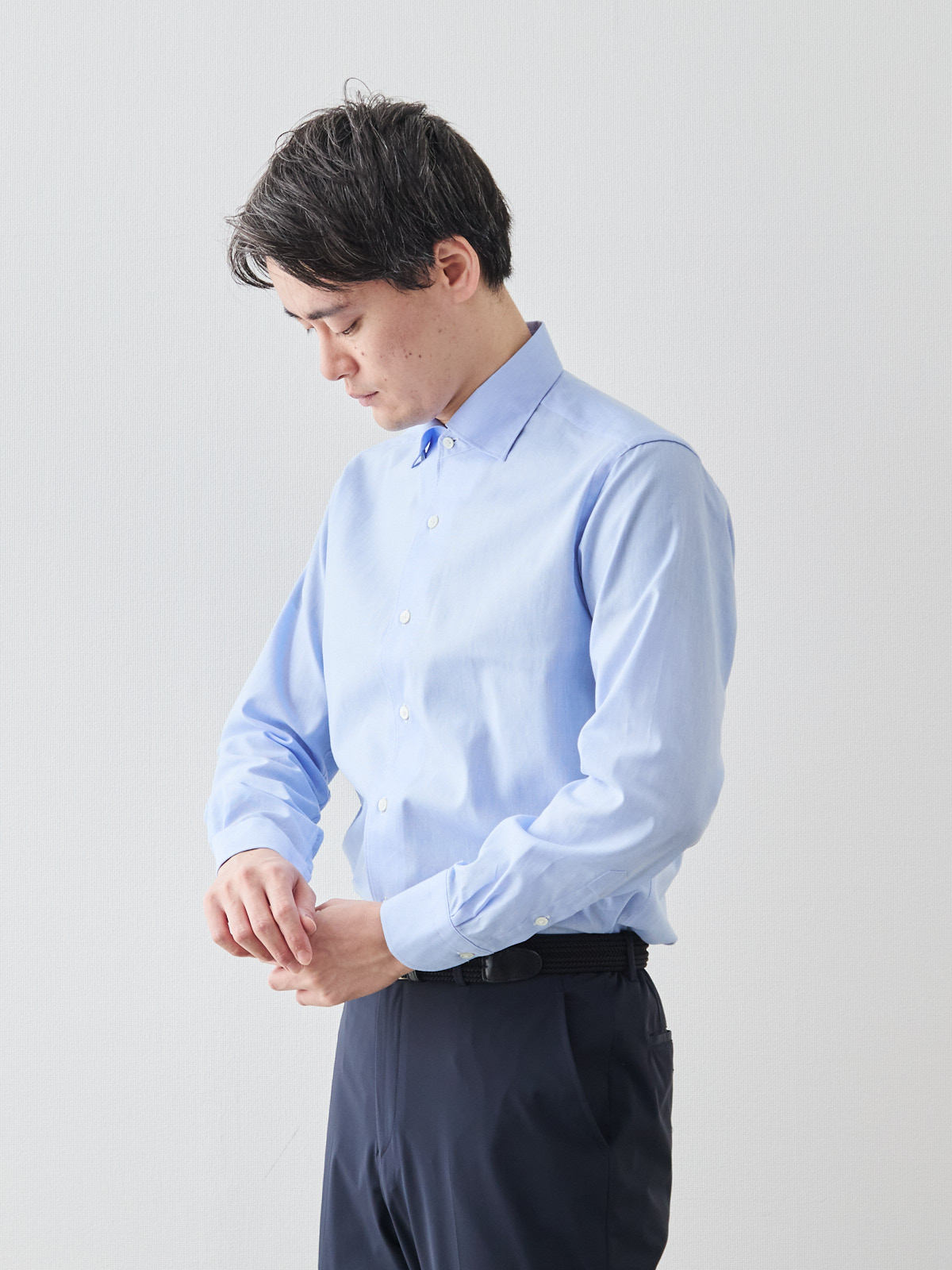 モデル 181cm 71kg ウエスト82cm サイズ L