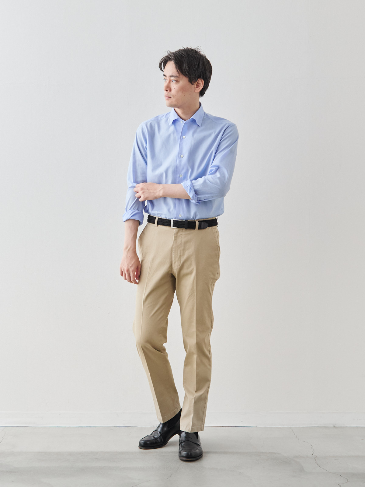 モデル 181cm 71kg ウエスト82cm サイズ L