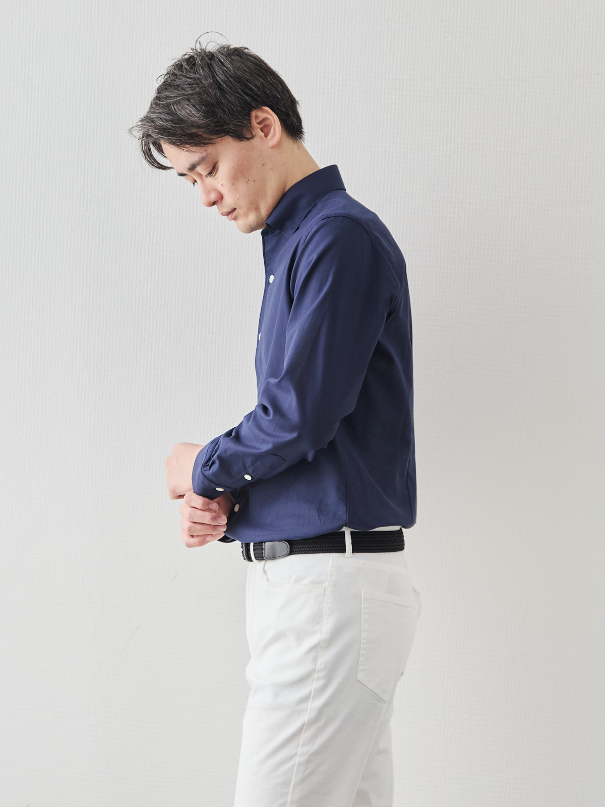 モデル 181cm 71kg ウエスト82cm サイズ L