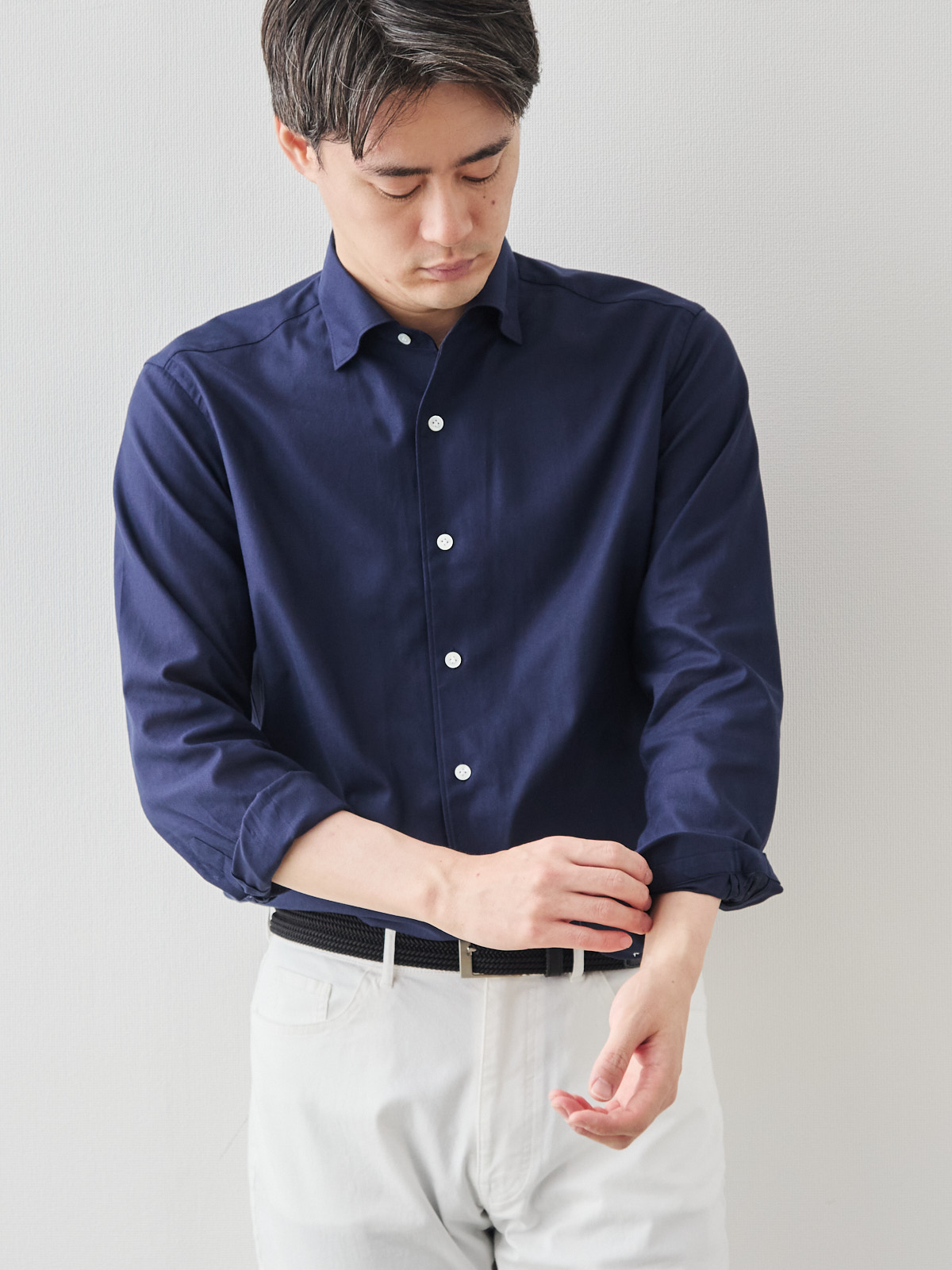 モデル 181cm 71kg ウエスト82cm サイズ L