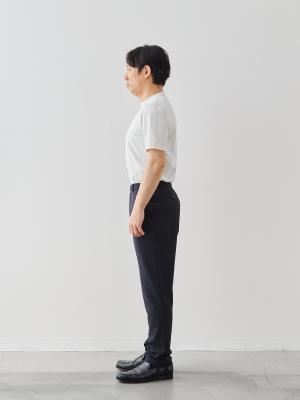 モデル 171cm 70kg ウエスト85cm サイズ L