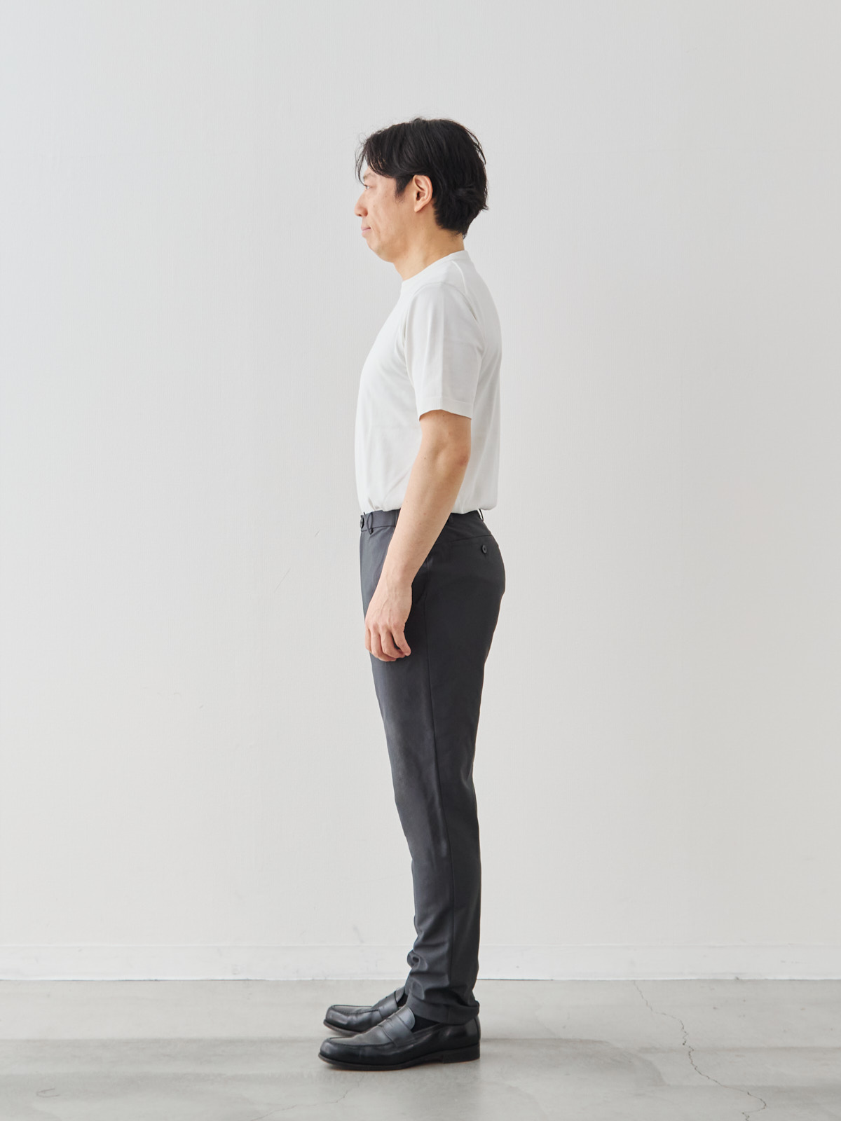 モデル 171cm 70kg ウエスト85cm サイズ M