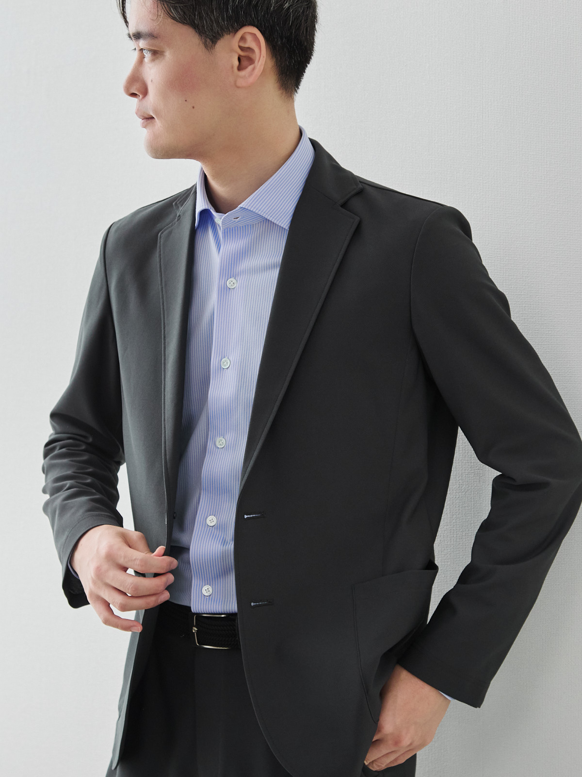 モデル 181cm 71kg ウエスト82cm サイズ L