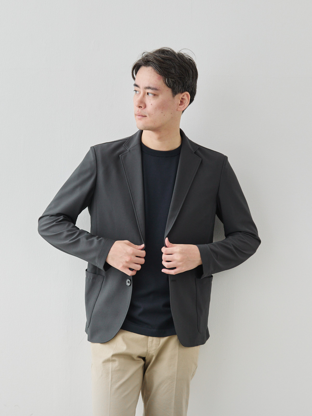 モデル 181cm 71kg ウエスト82cm サイズ L