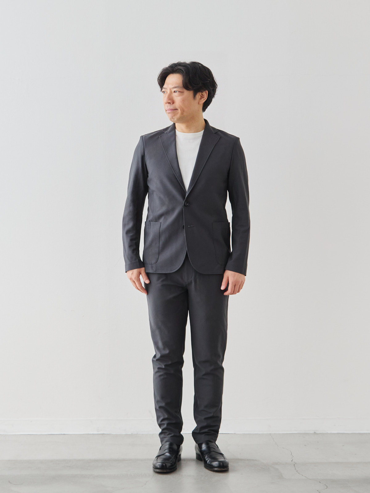 モデル 171cm 70kg ウエスト85cm サイズ M