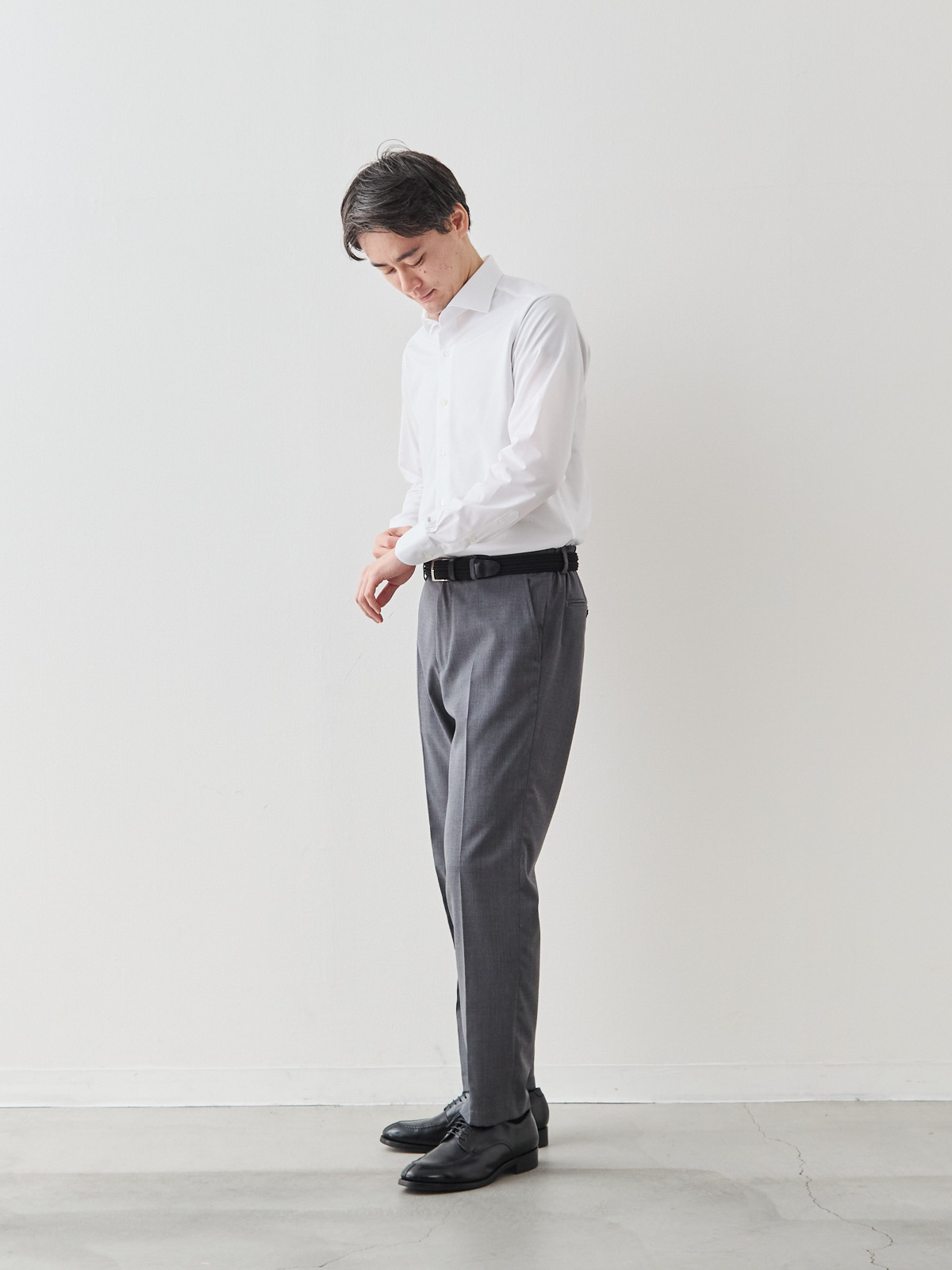 モデル 181cm 71kg ウエスト82cm サイズ L