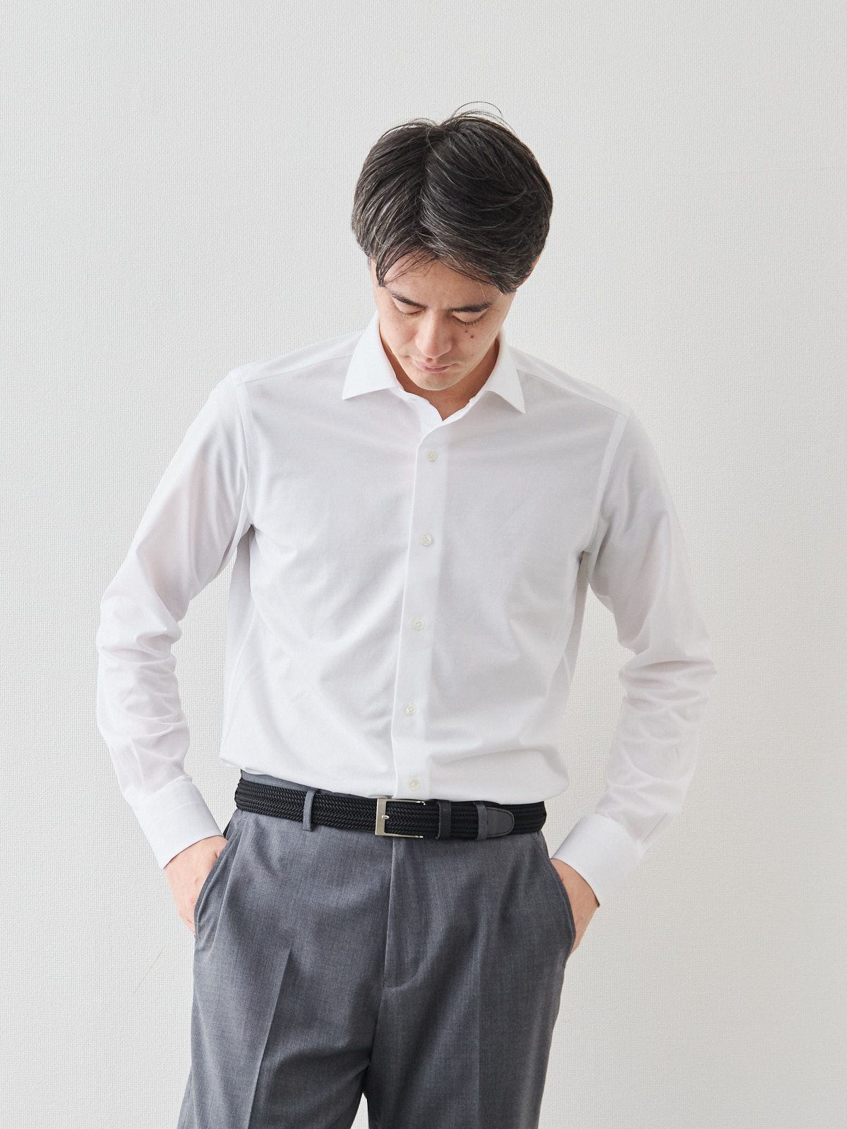 モデル 181cm 71kg ウエスト82cm サイズ L
