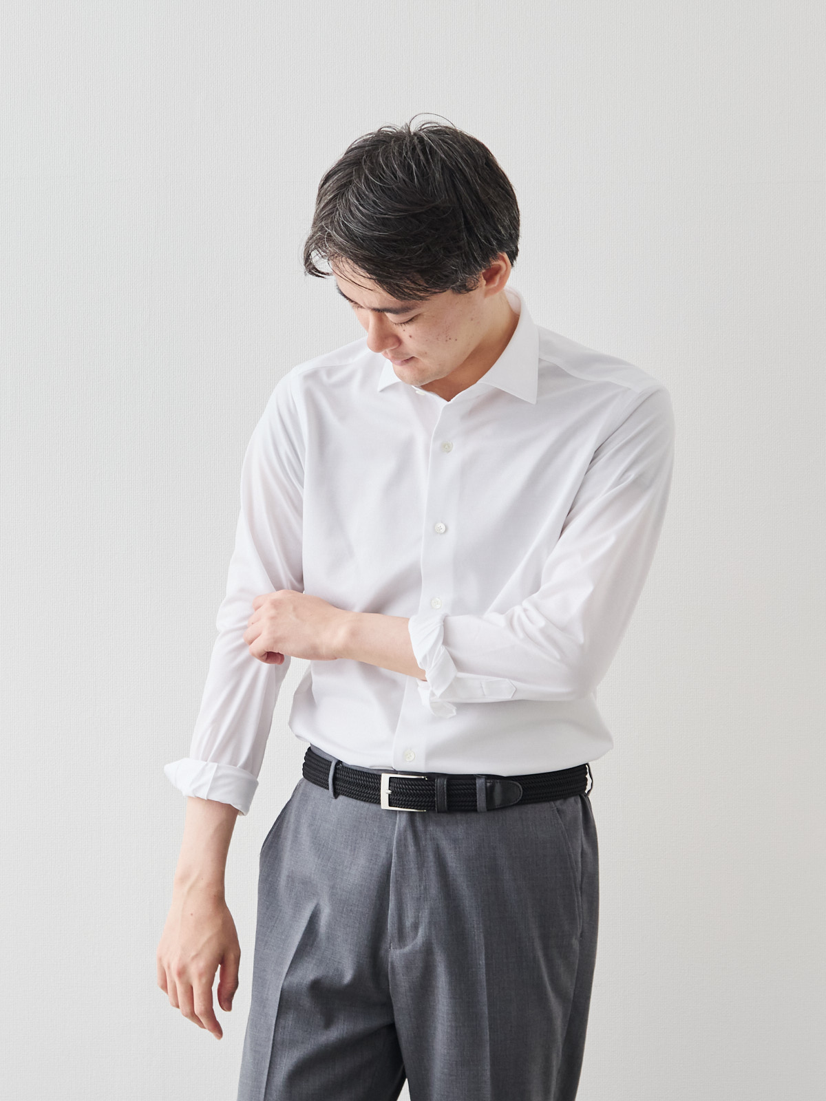 モデル 181cm 71kg ウエスト82cm サイズ L