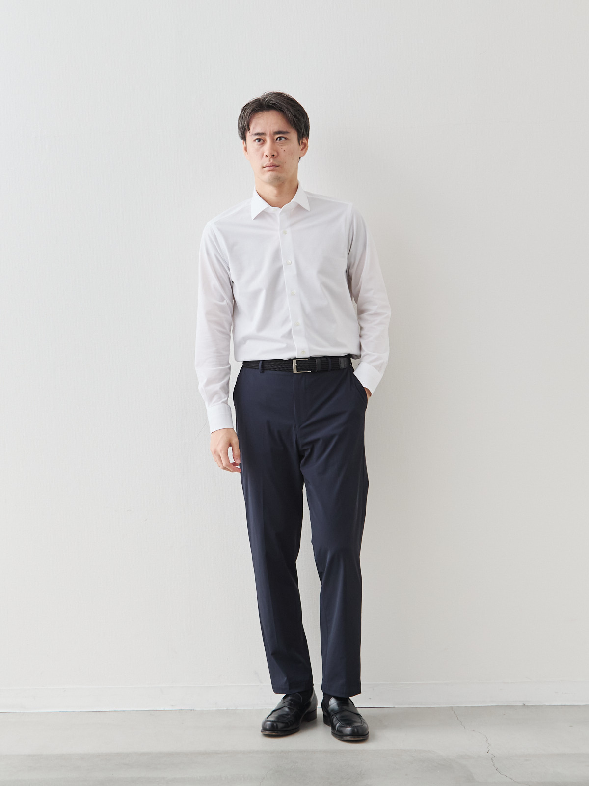 モデル 181cm 71kg ウエスト82cm サイズ L