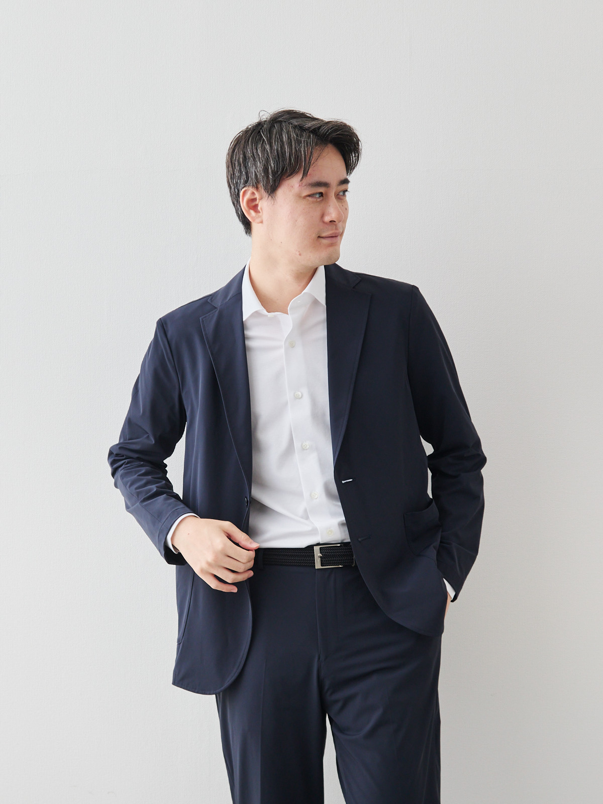 モデル 181cm 71kg ウエスト82cm サイズ L