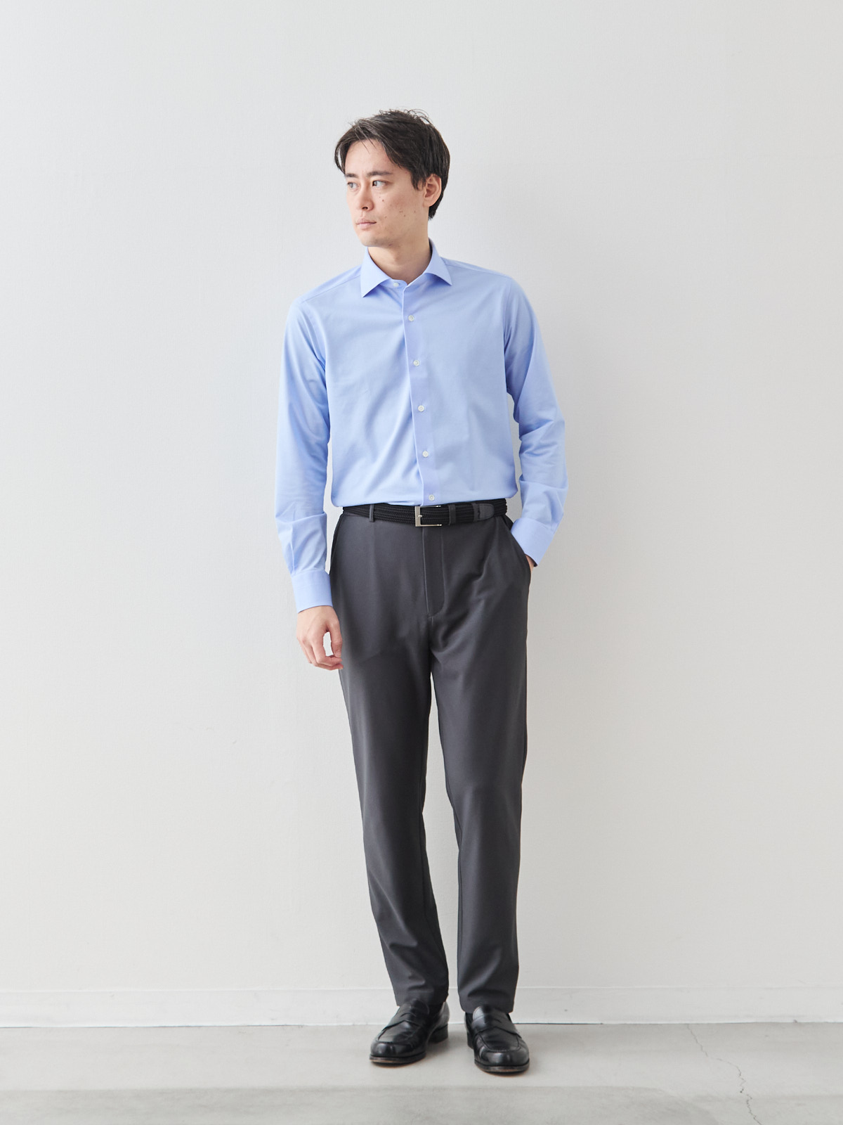 モデル 181cm 71kg ウエスト82cm サイズ L