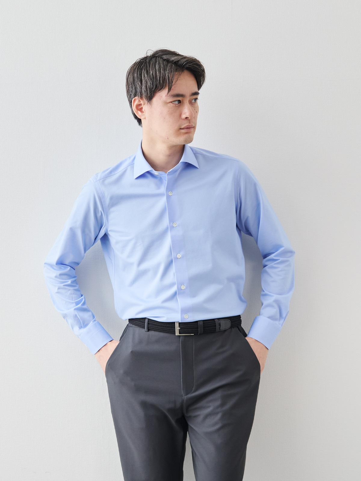 モデル 181cm 71kg ウエスト82cm サイズ L