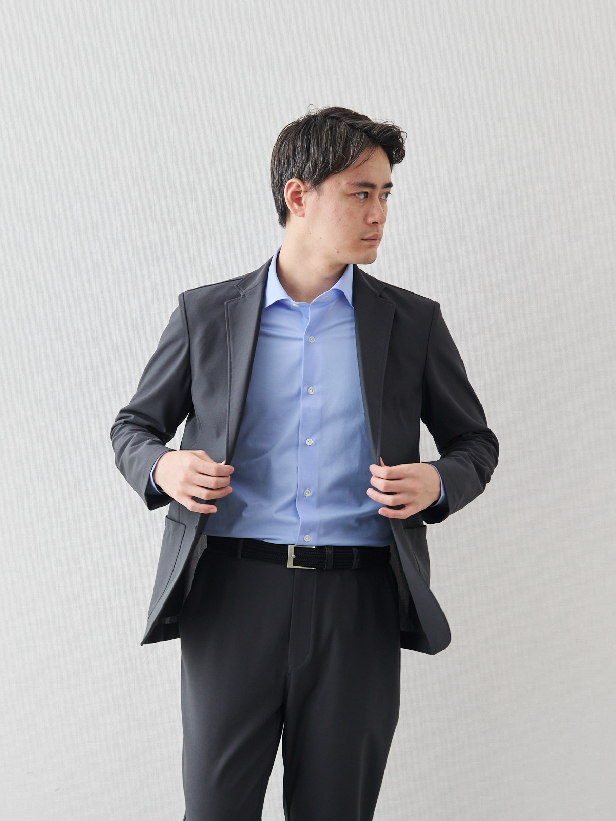 モデル 181cm 71kg ウエスト82cm サイズ L