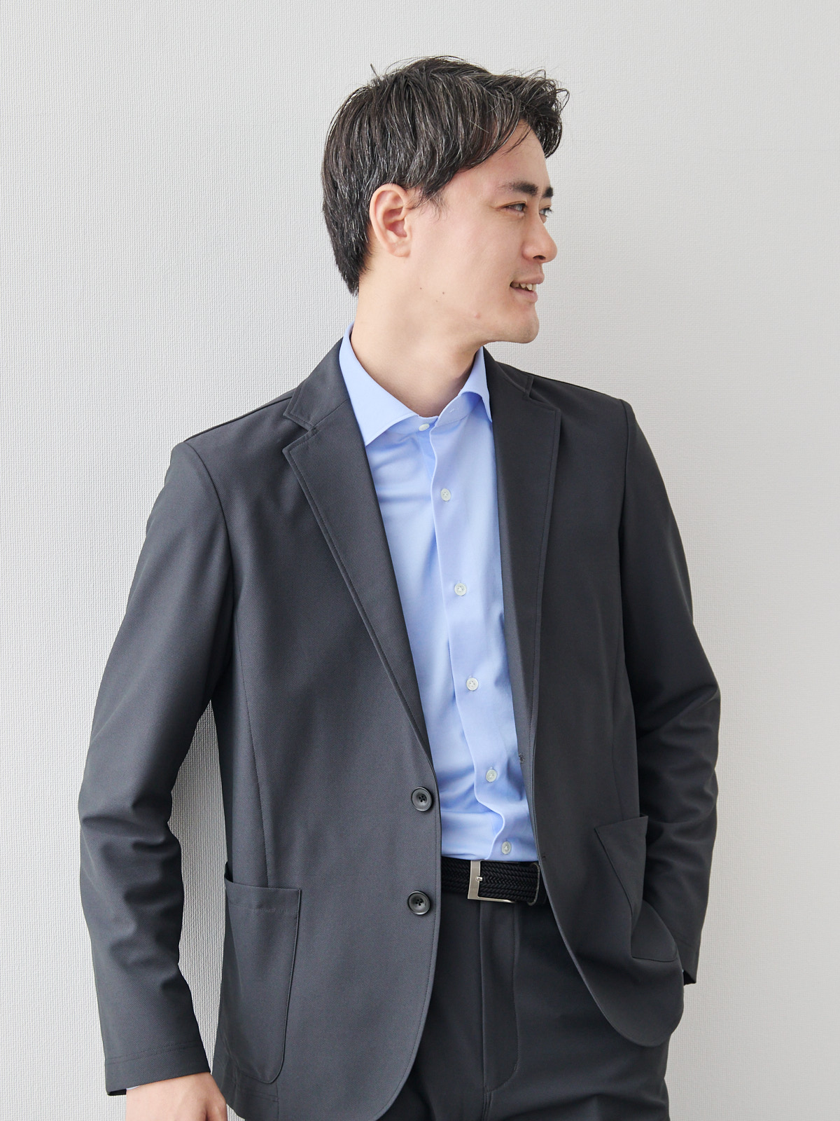 モデル 181cm 71kg ウエスト82cm サイズ L