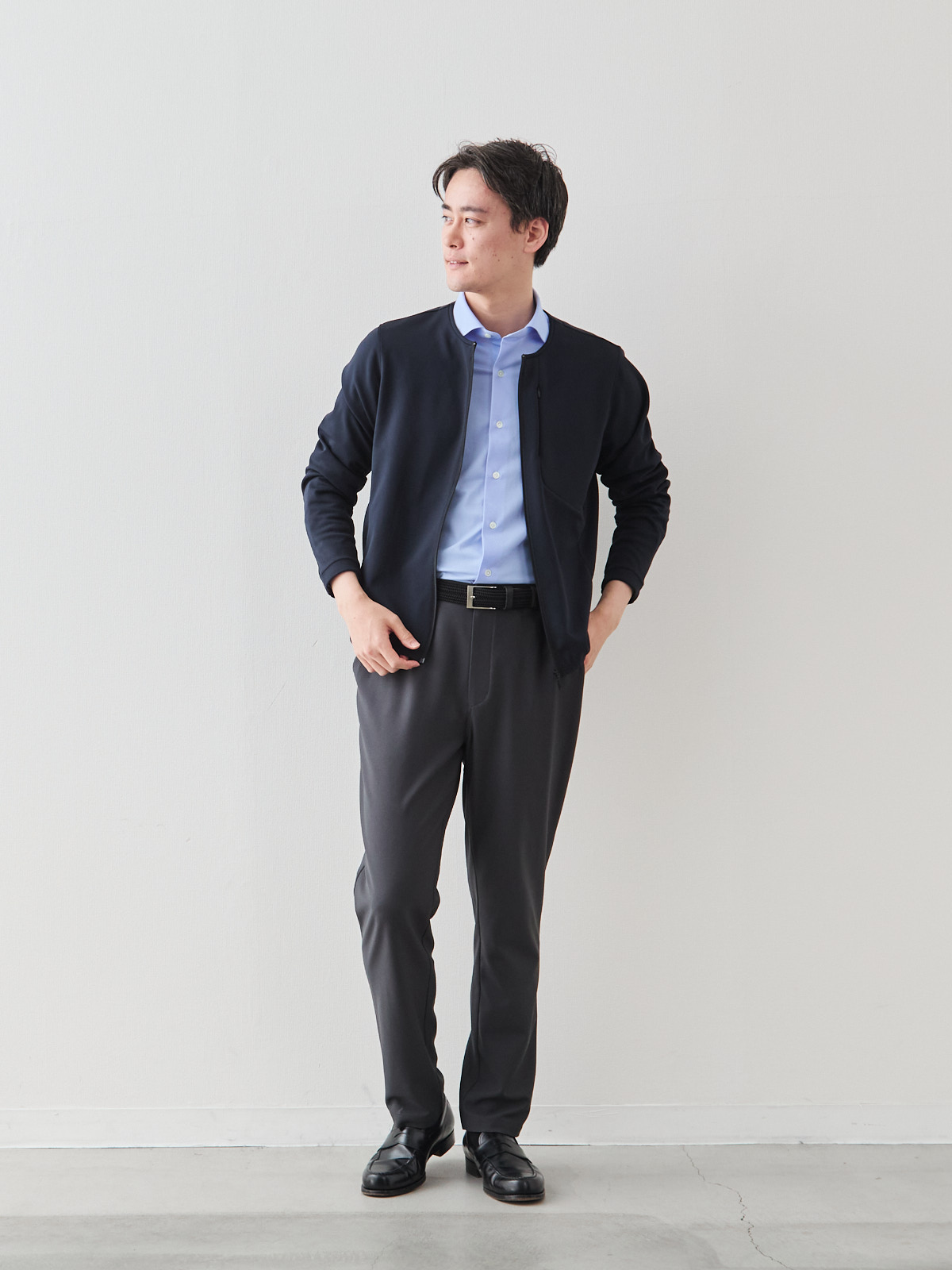 モデル 181cm 71kg ウエスト82cm サイズ L