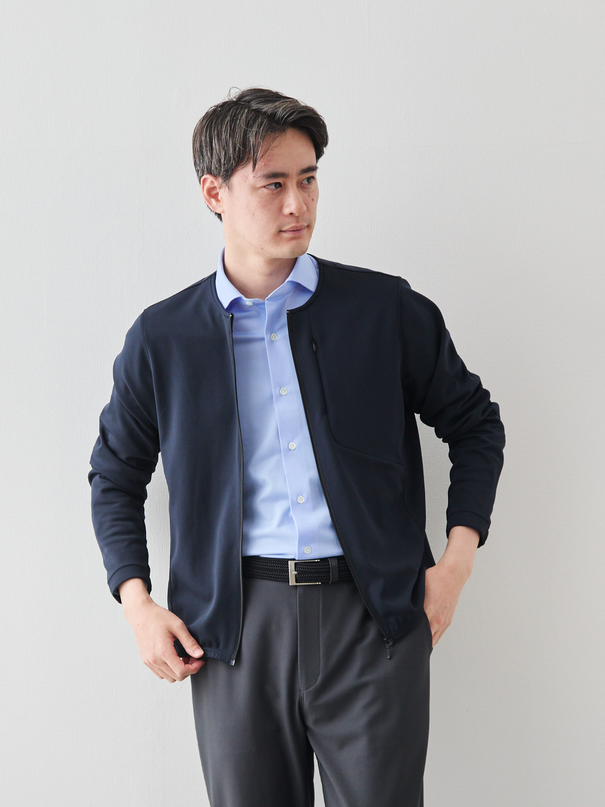 モデル 181cm 71kg ウエスト82cm サイズ L