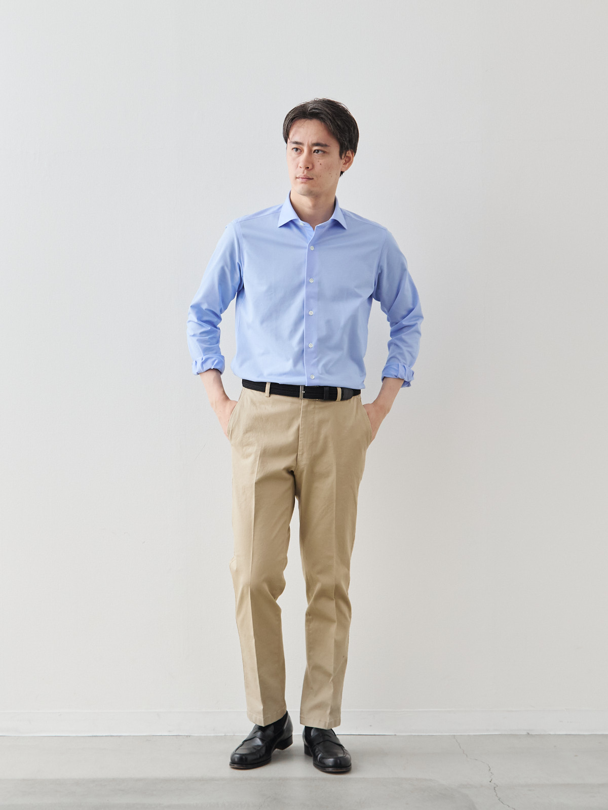 モデル 181cm 71kg ウエスト82cm サイズ L