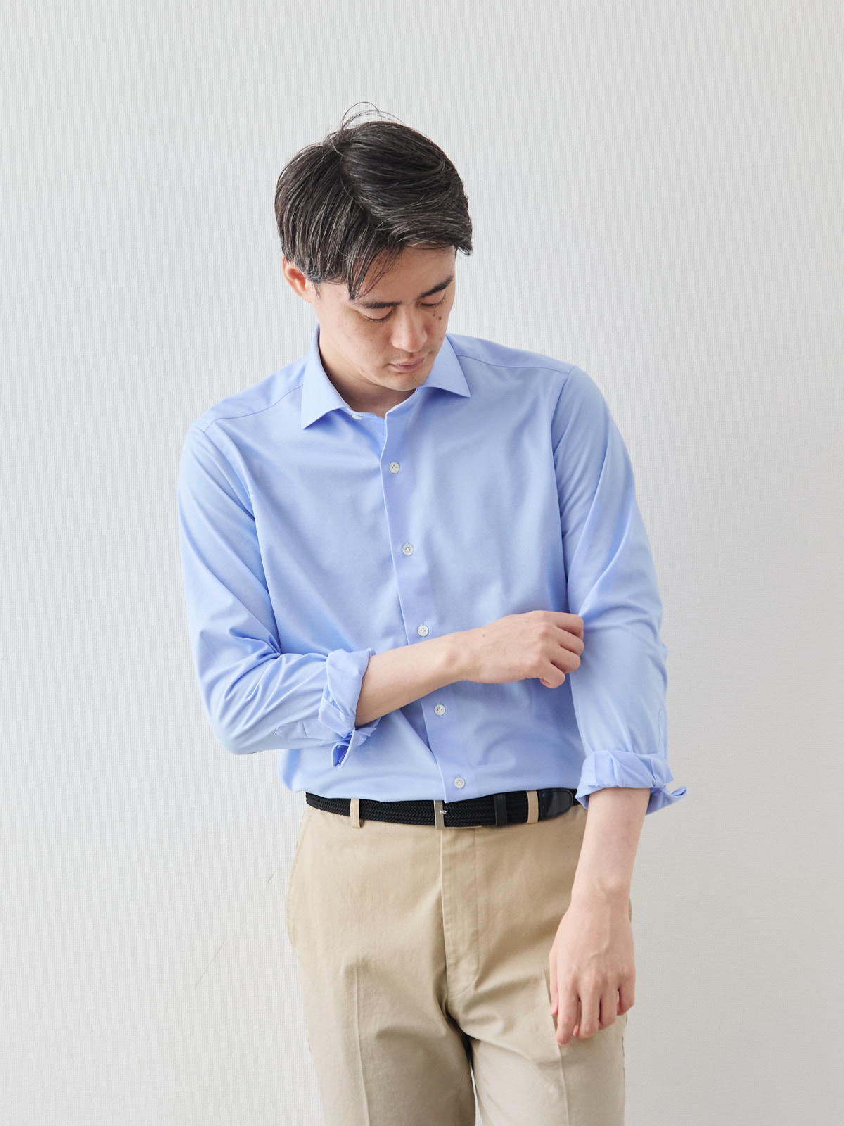 モデル 181cm 71kg ウエスト82cm サイズ L