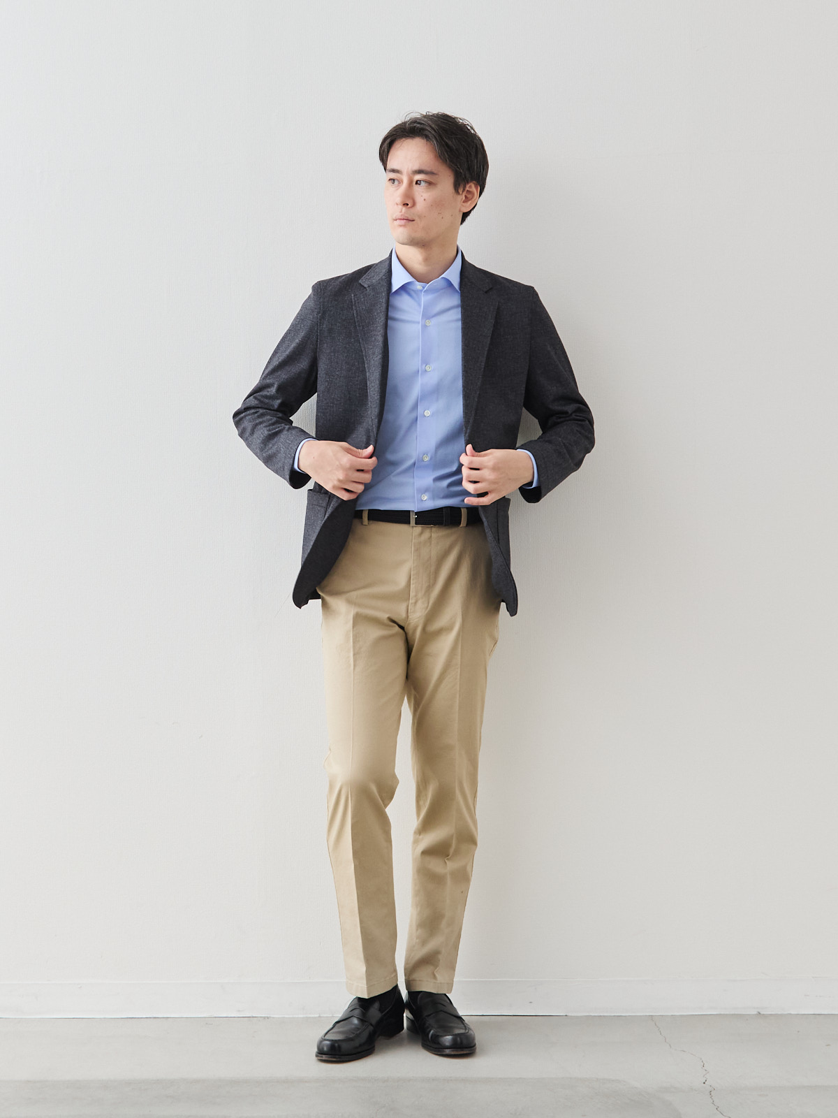 モデル 181cm 71kg ウエスト82cm サイズ L