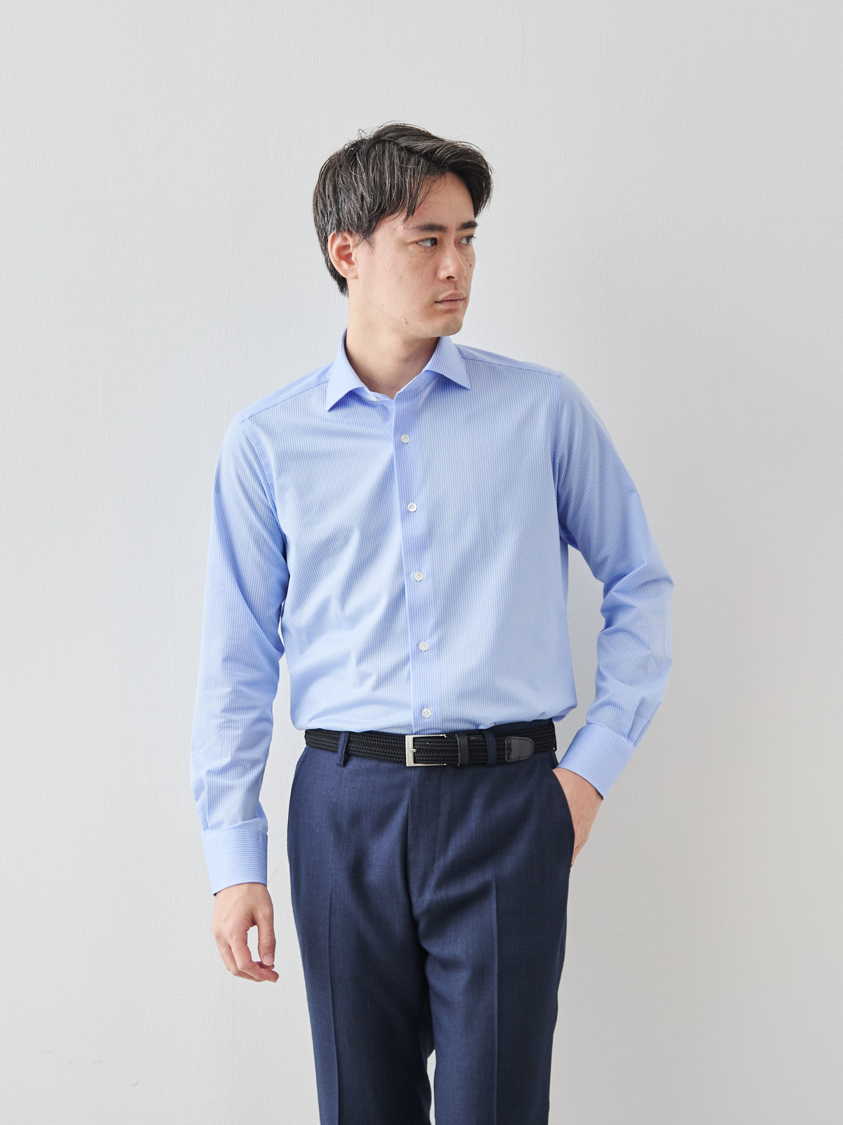 モデル 181cm 71kg ウエスト82cm サイズ L